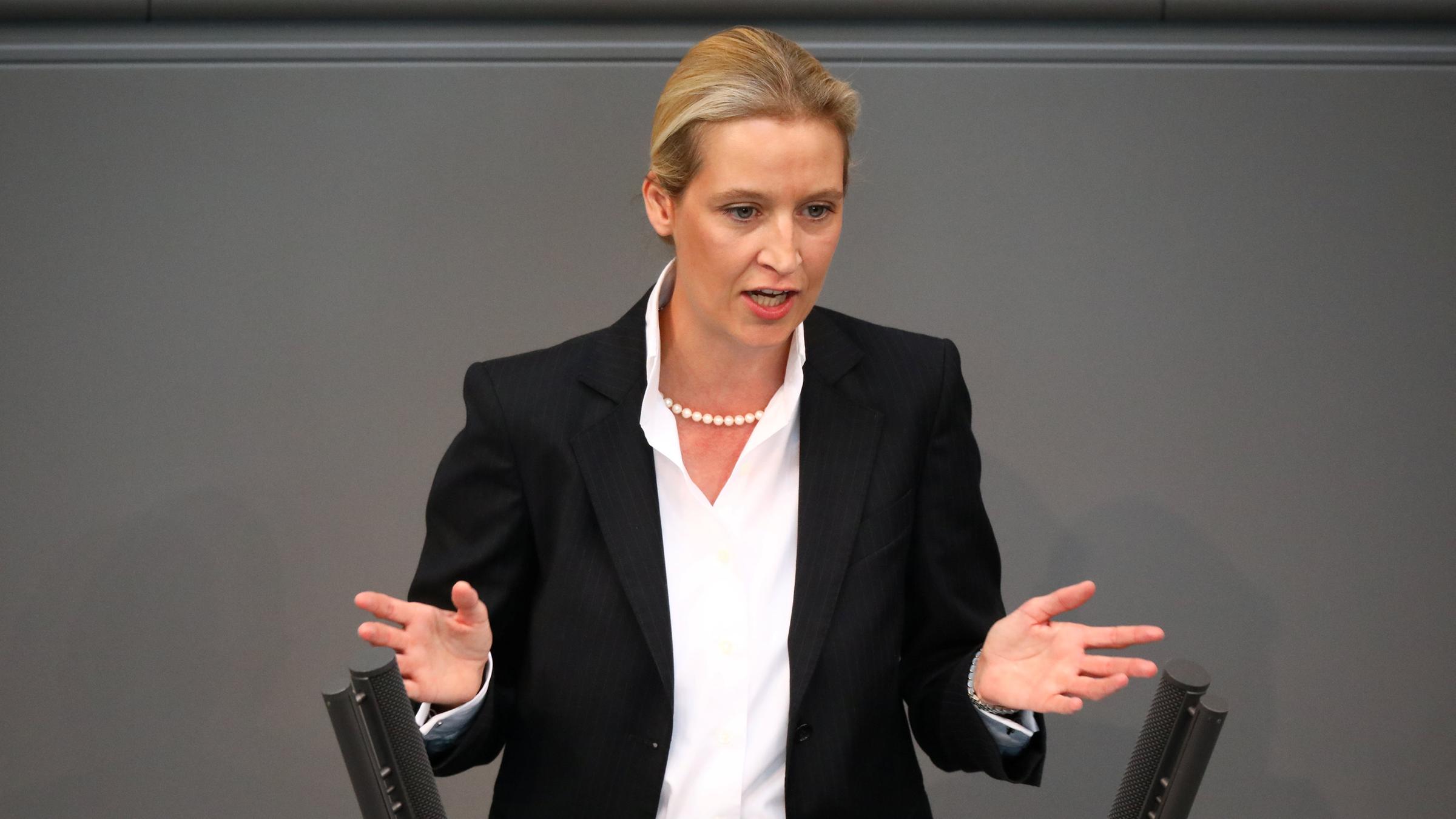 Alice (AfD) im Bundestag: "Nichts ist gelöst" - ZDFheute