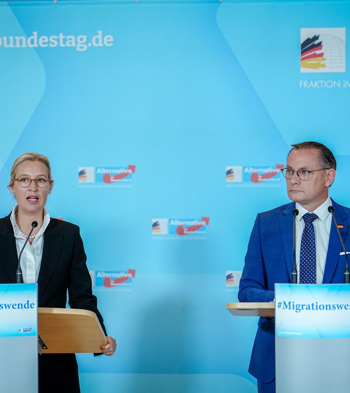 Alice Weidel und Tino Chrupalla