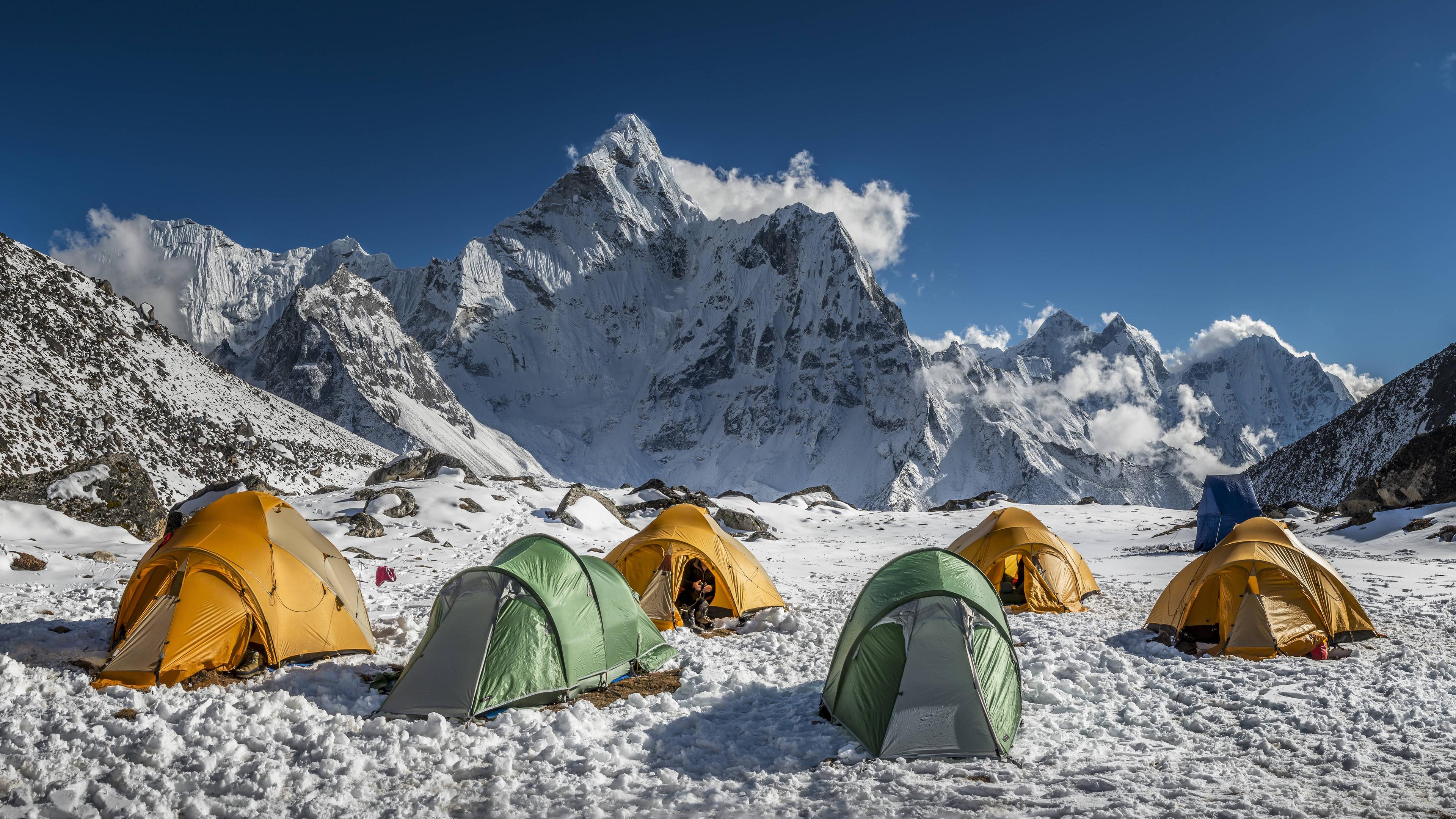 Der Ama Dablam im Himalaya