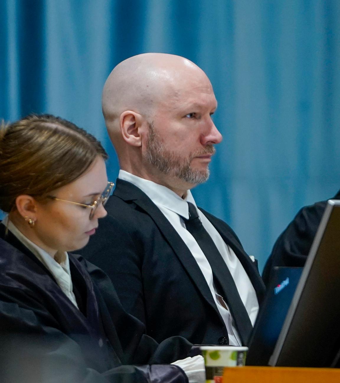 Anders Behring Breivik am 12.01.2024.