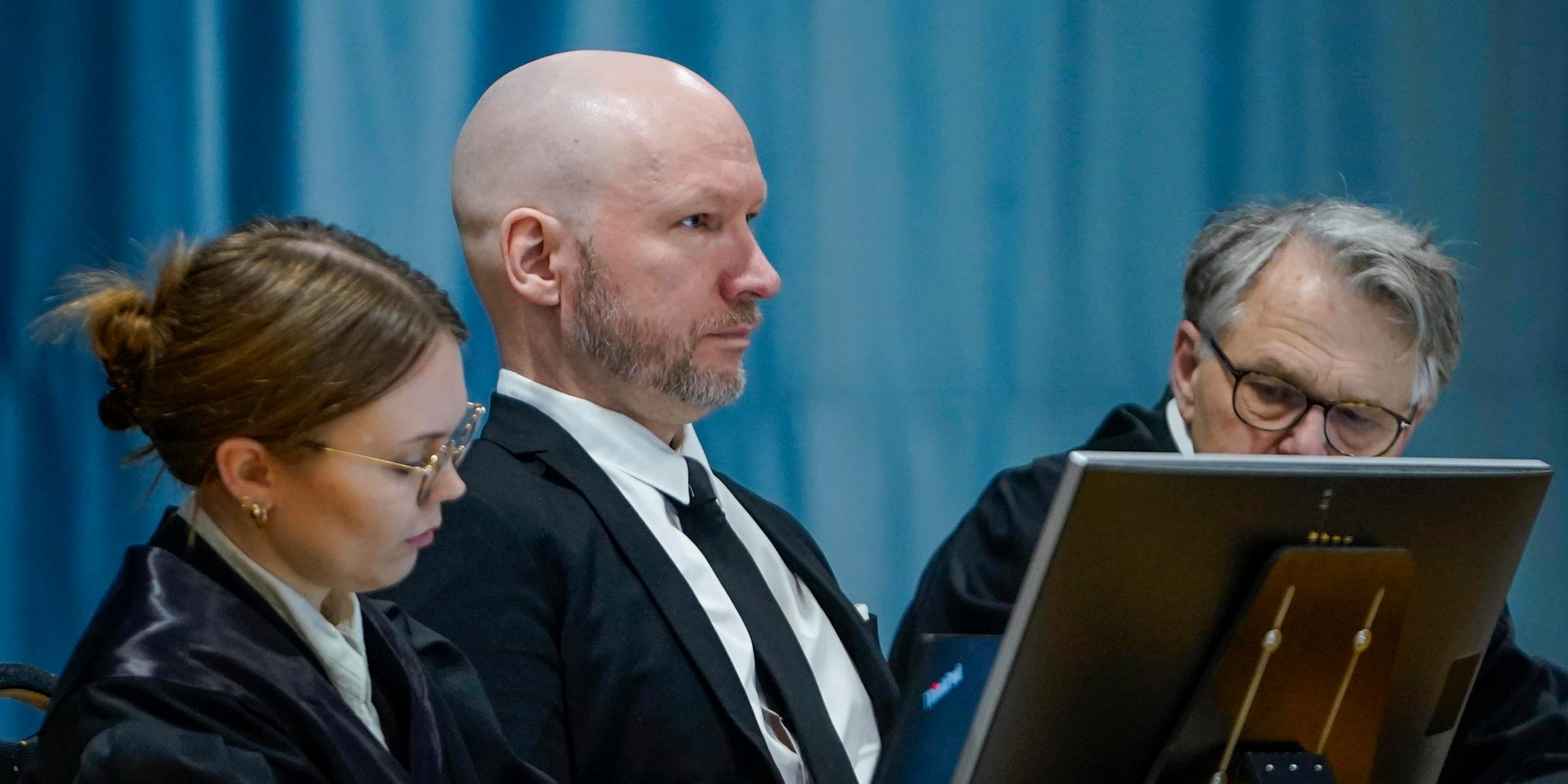 Anders Behring Breivik am 12.01.2024.