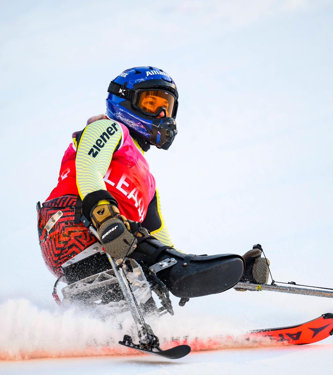 Monoskifahrerin Anna-Lena Forster beim Weltcup am Feldberg