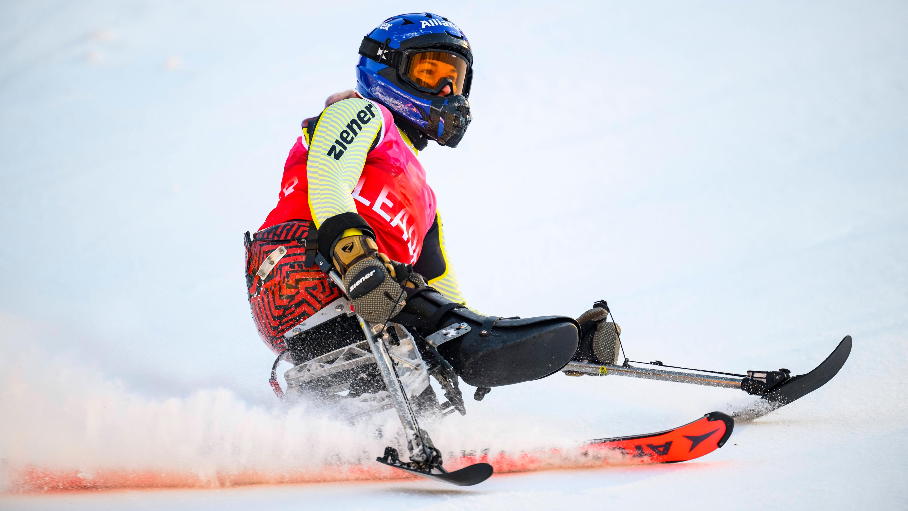 Monoskifahrerin Anna-Lena Forster beim Weltcup am Feldberg