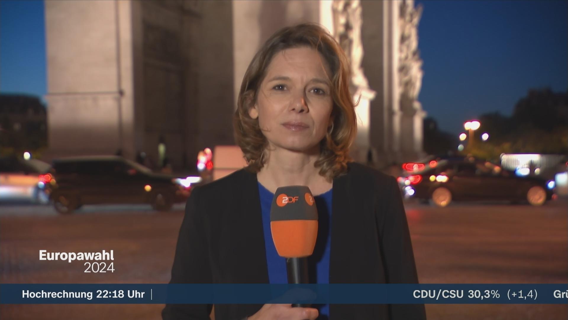 ZDF-Korrespondentin Anne Arend in Paris