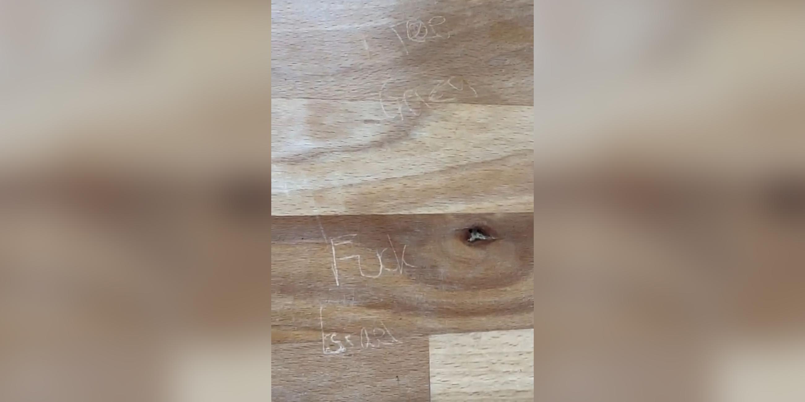 Vandalismus in einem israelischen Restaurant