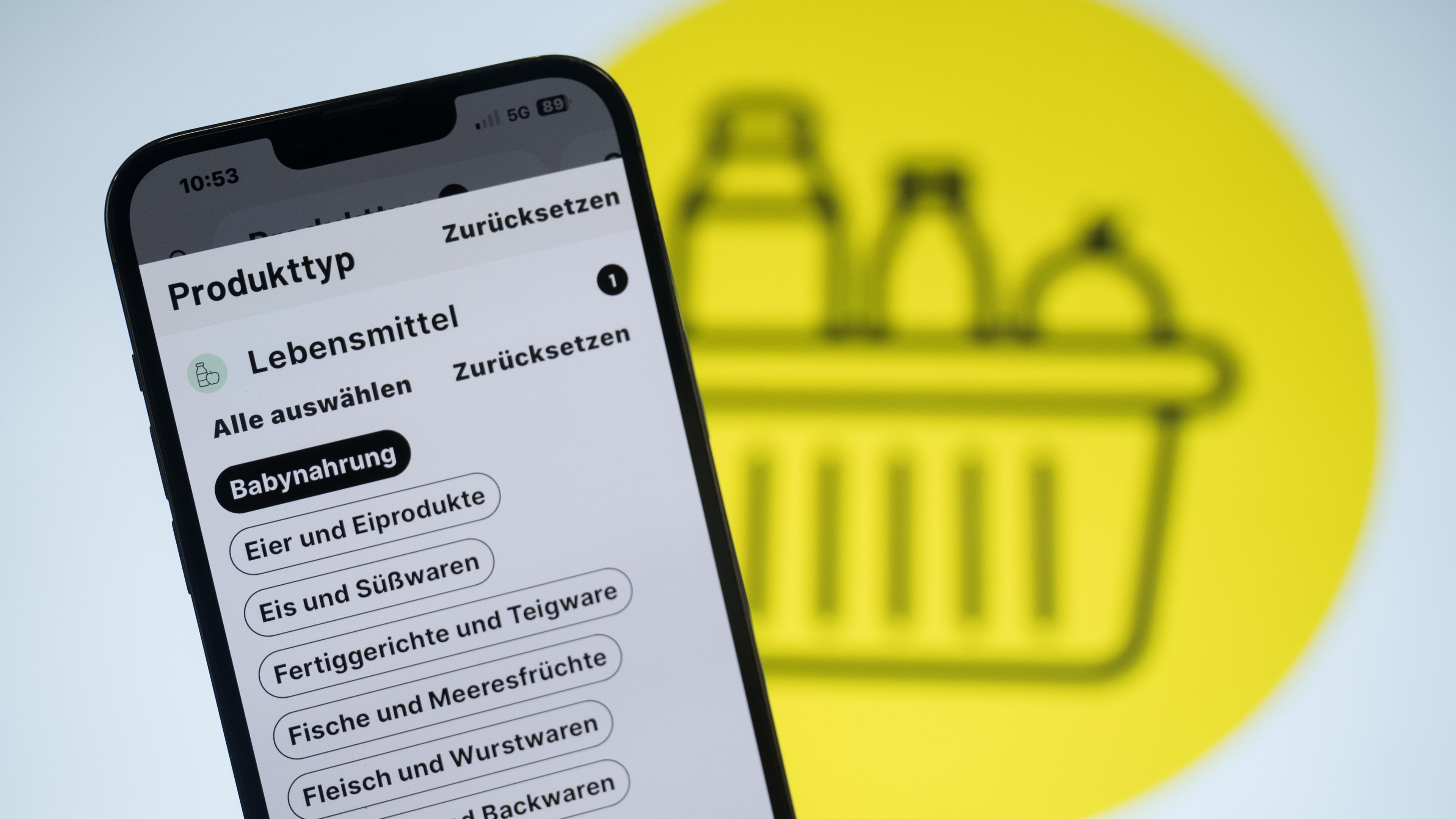 Die App "Lebensmittelwarnung.de"