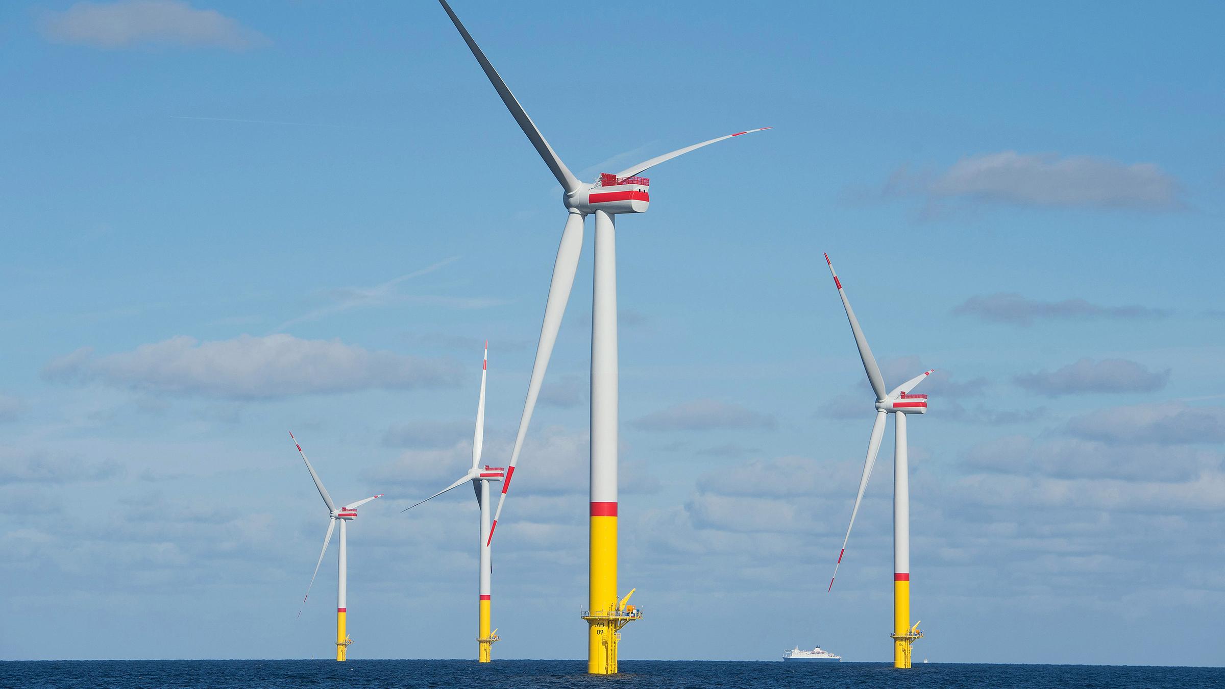 Grosse Feier Auf Rugen Ostsee Windpark Arkona Geht In Betrieb Zdfheute