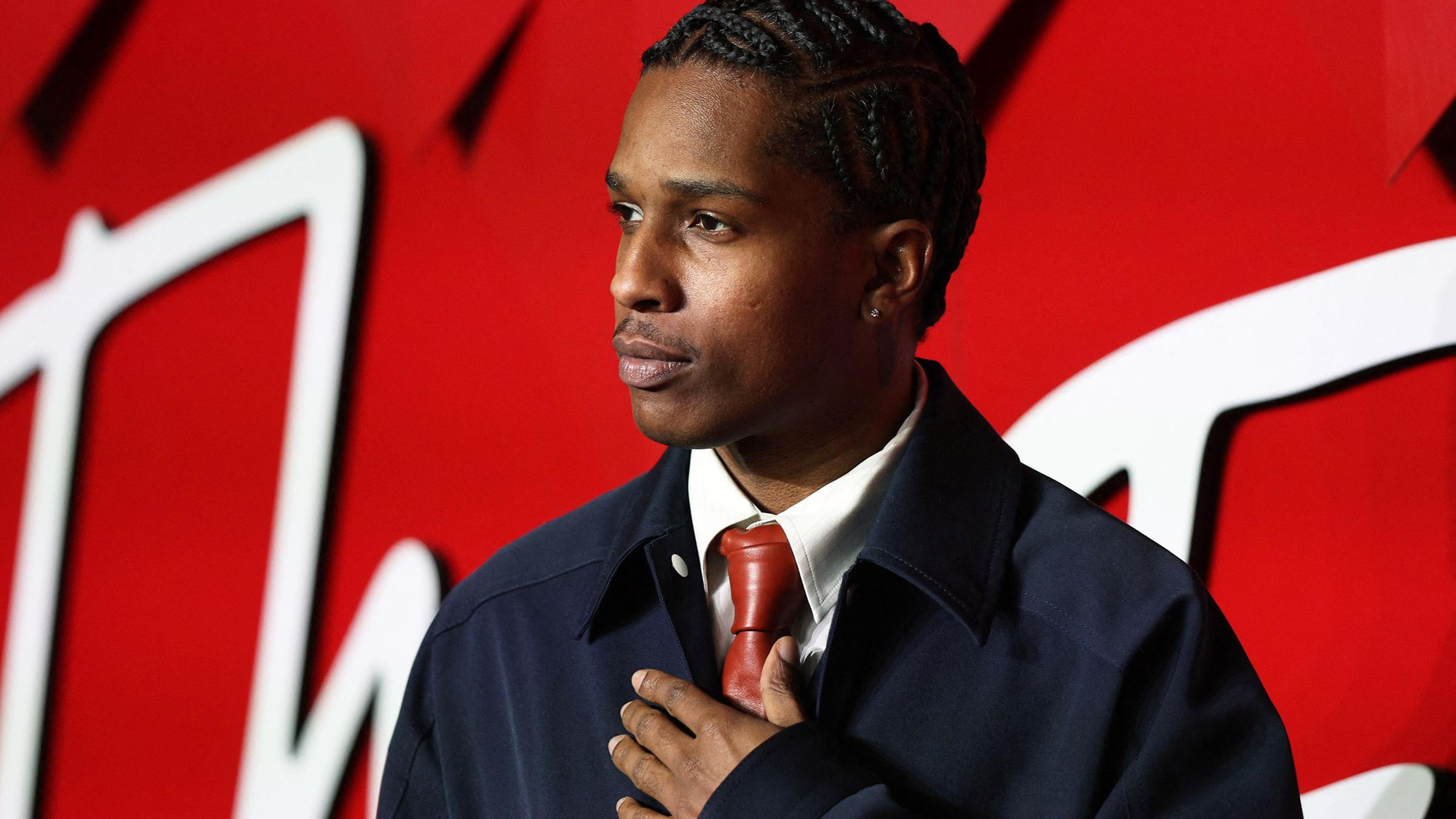 Der Rapper A$AP Rocky