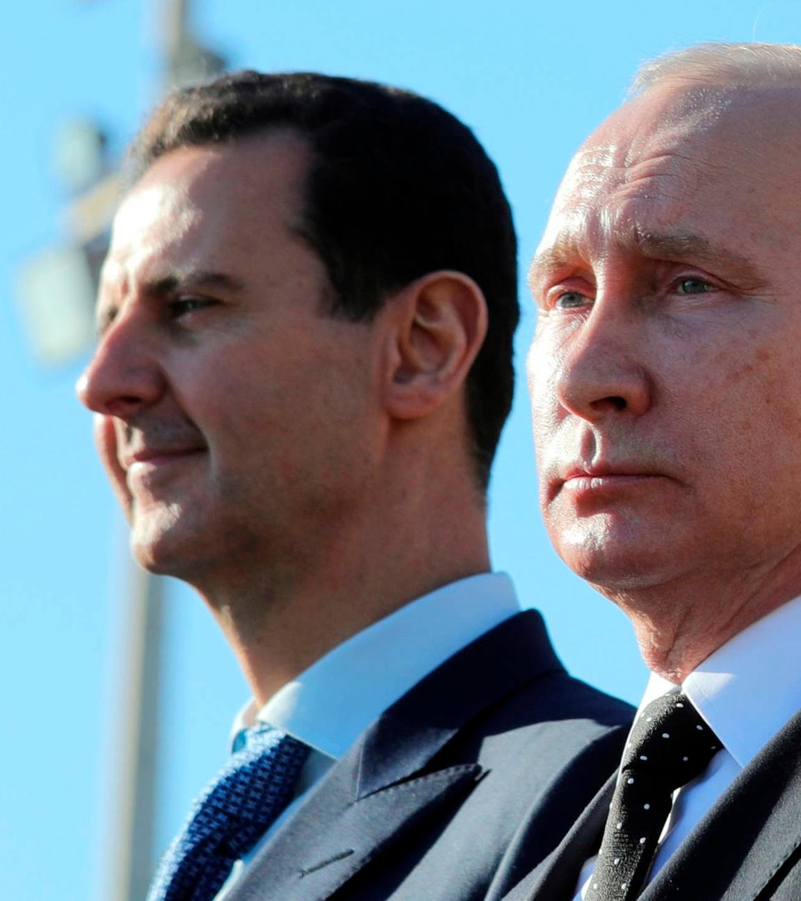 Assad und Putin im Jahr 2017