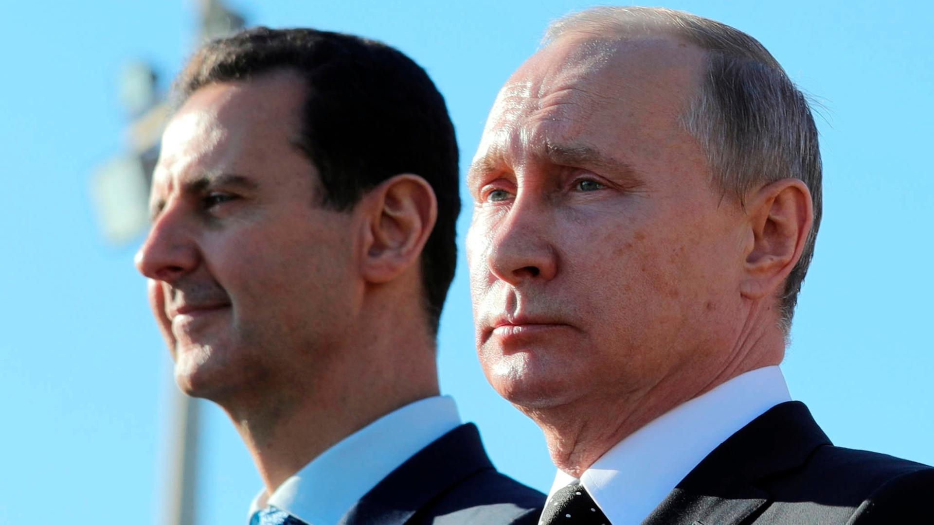 Assad und Putin im Jahr 2017