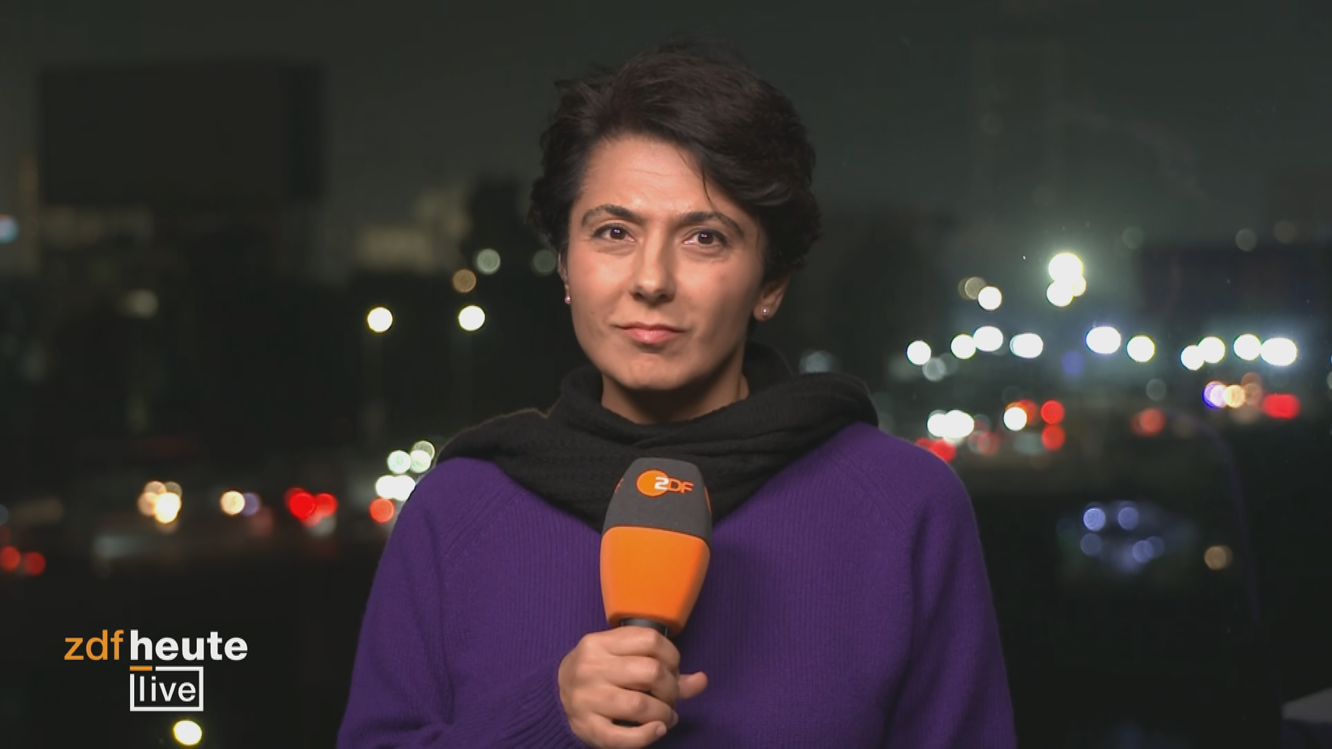 Golineh Atai bei ZDFheute live