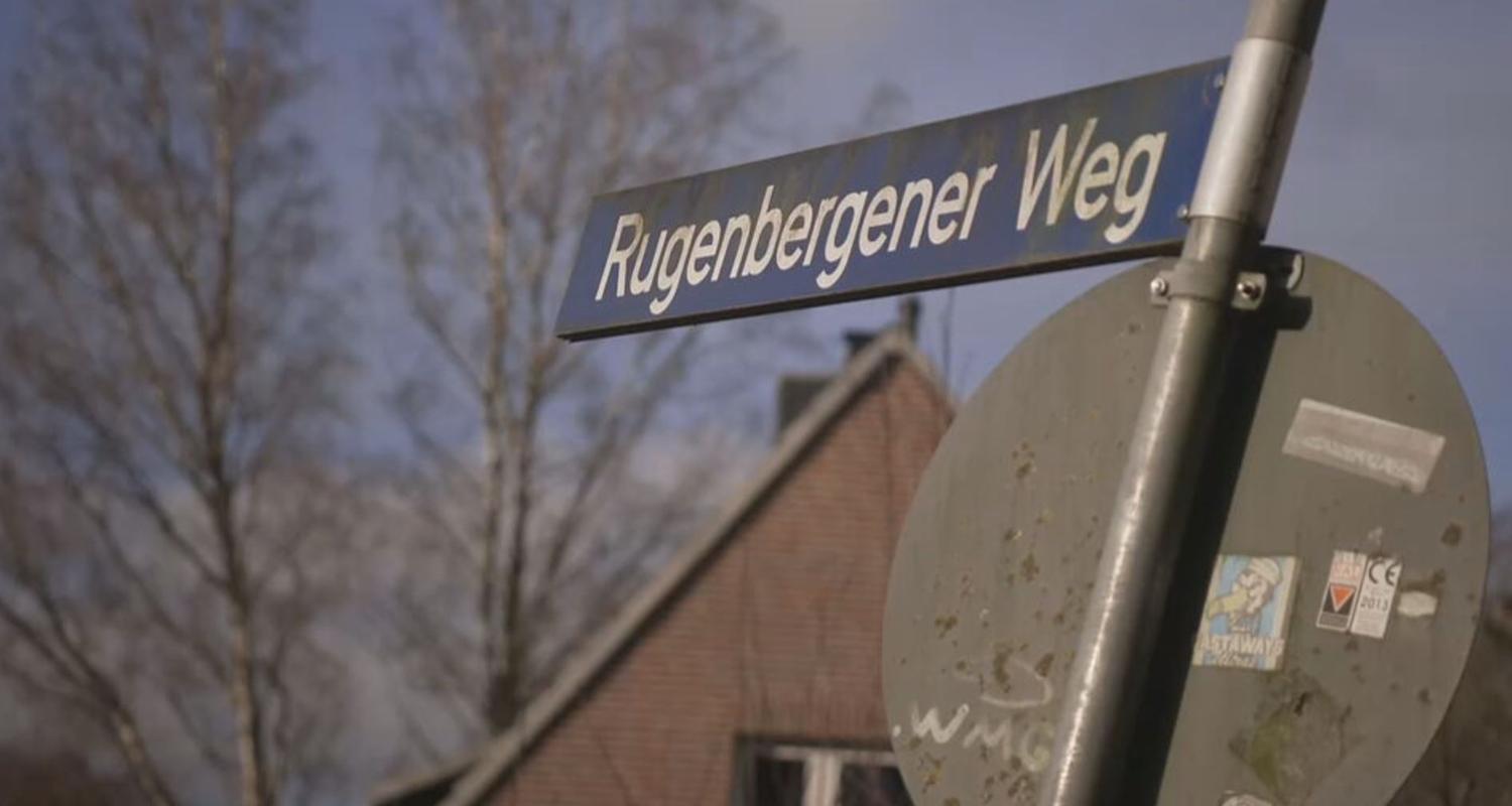 Straßenschild in Hamburg