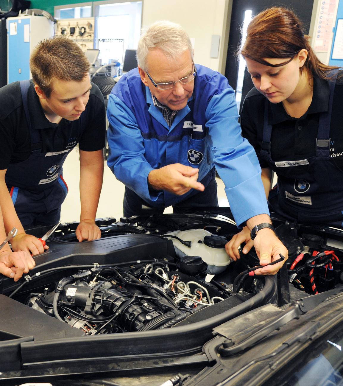 Ausbildung im BMW-Werk Leipzig, Archivbild