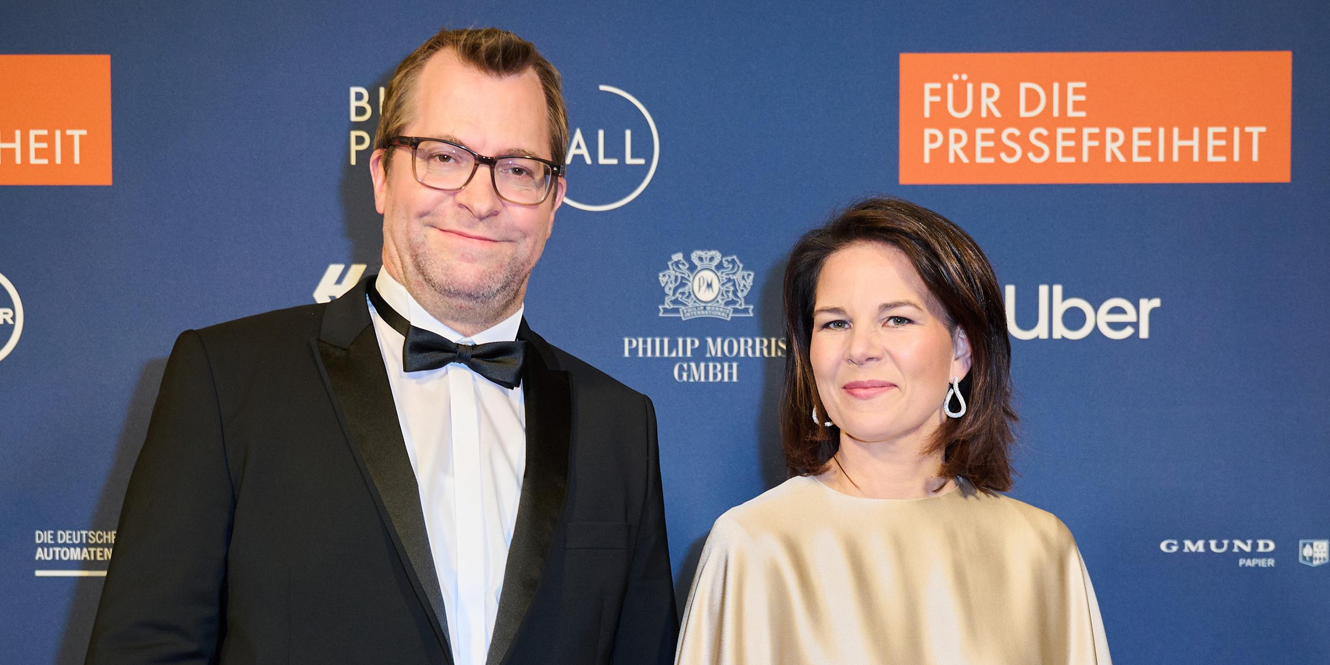 Annalena Baerbock und Daniel Holefleisch