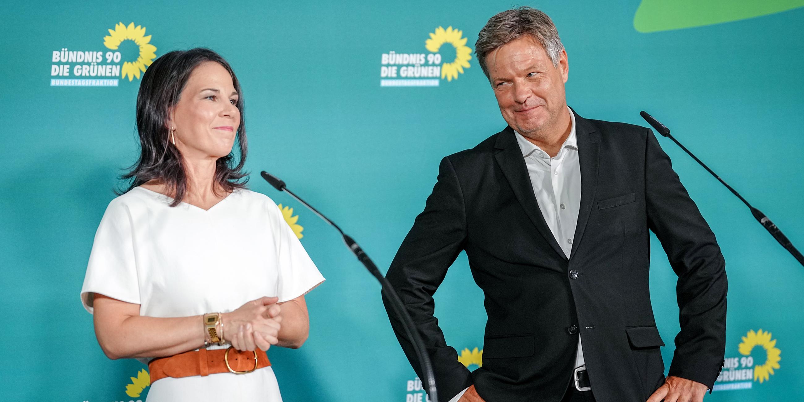 Annalena Baerbock und Robert Habeck