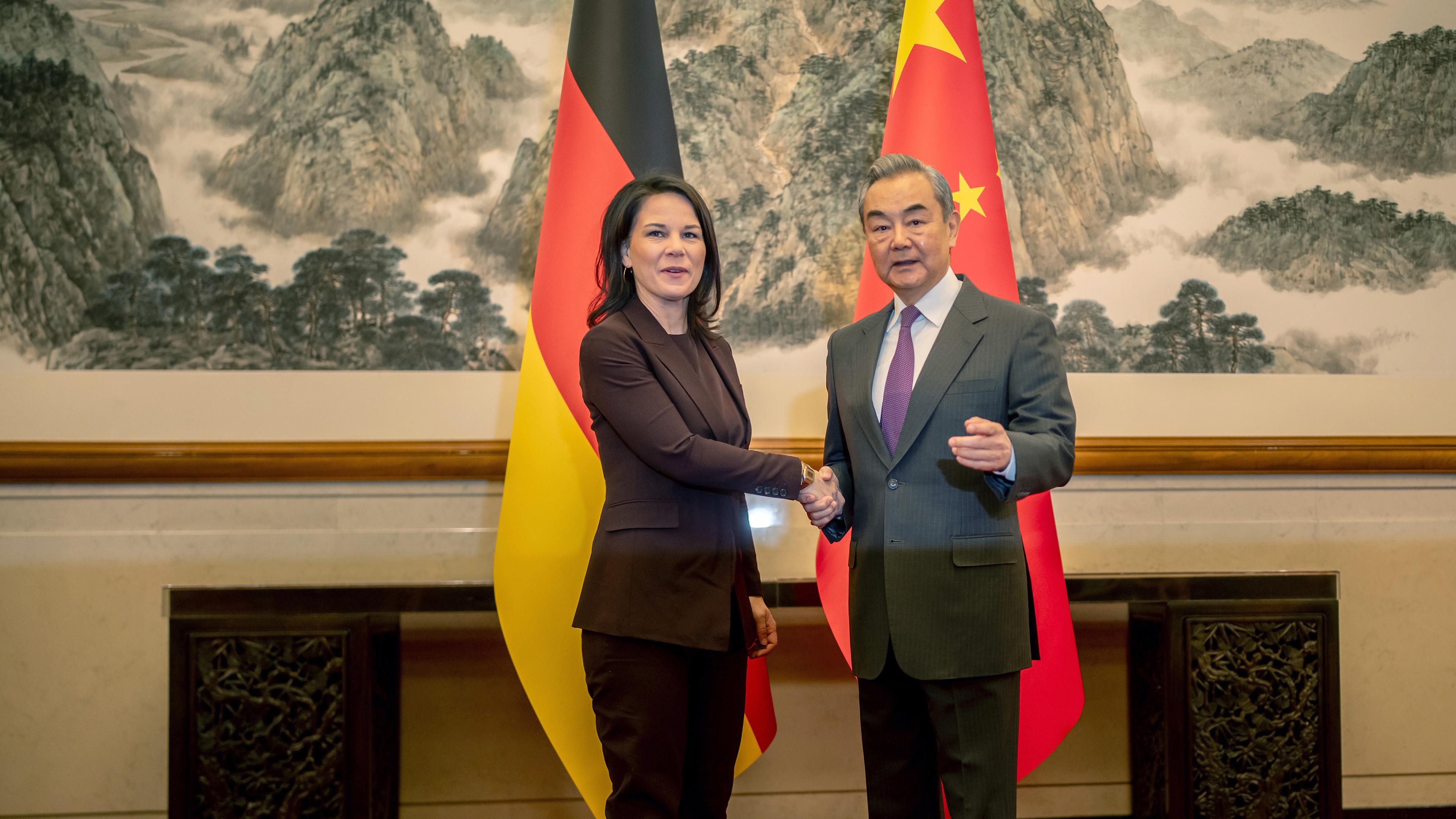 Außenministerin Baerbock in China