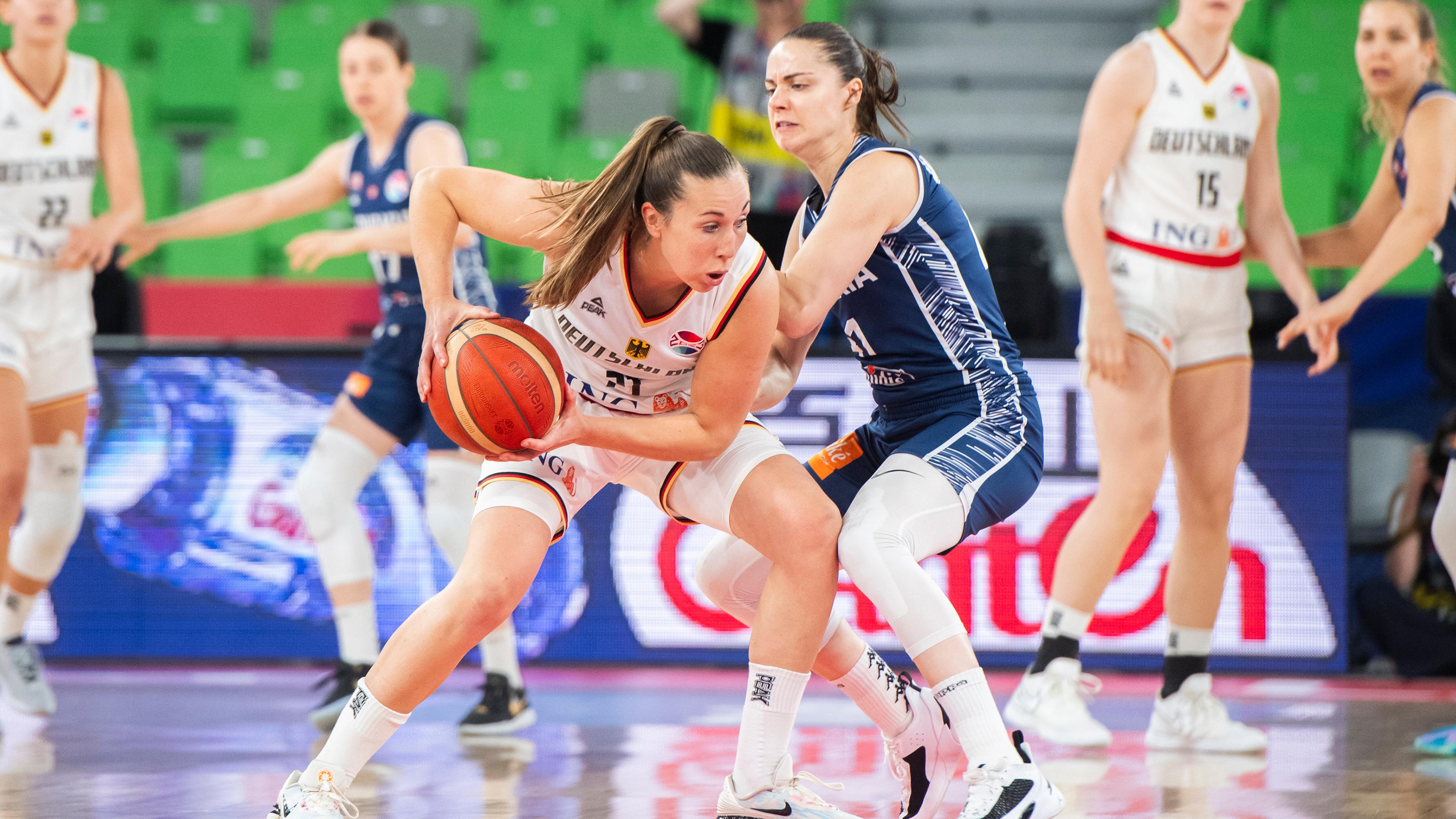 Aus Im EM-Viertelfinale: DBB-Frauen Chancenlos Gegen Spanien - ZDFheute