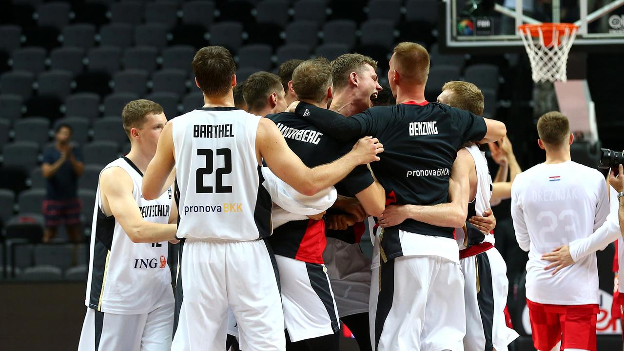 Deutsche Basketballer im Finale