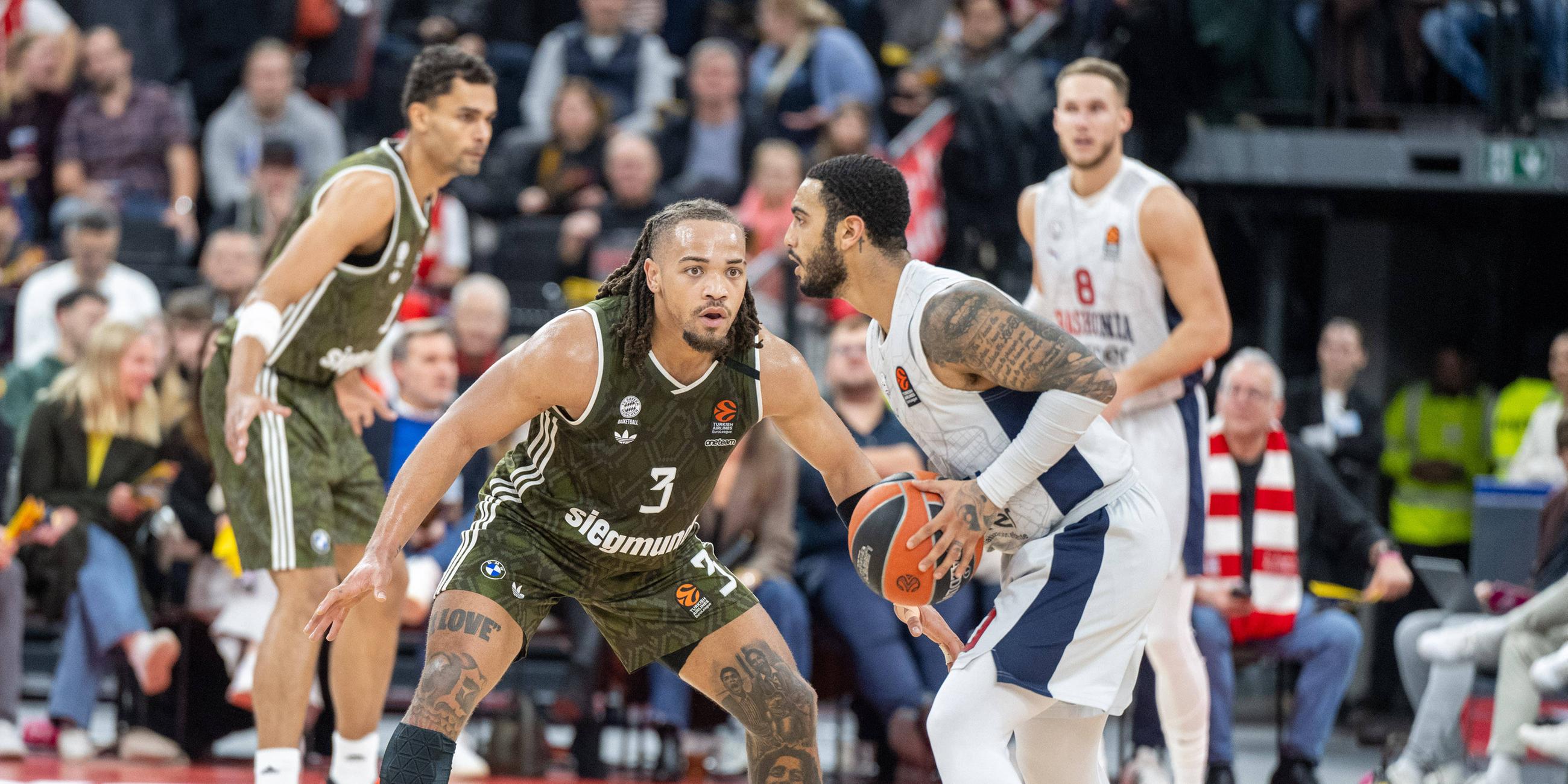 Basketball, EuroLeague, FC Bayern Basketball - Baskonia Vitoria-Gasteiz