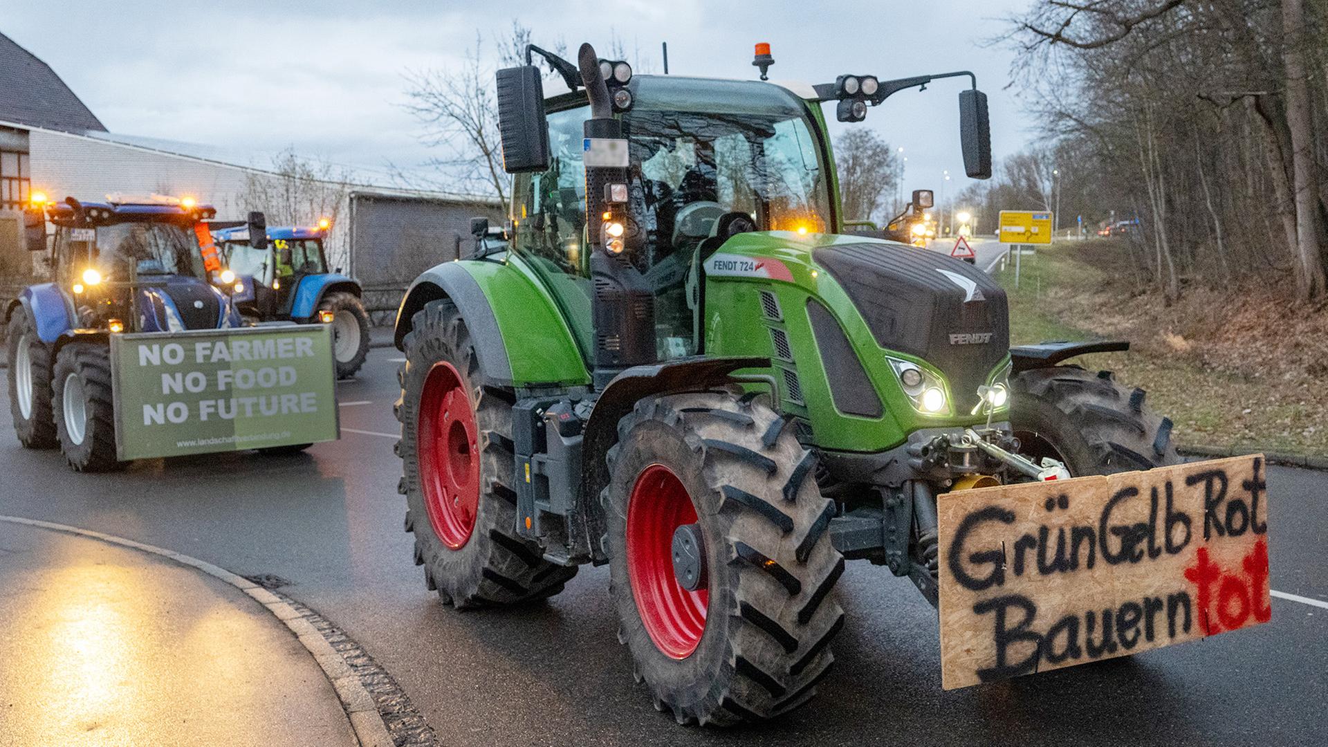 Bauernprroteste: Wie Kam Es Zur Eskalation In Biberach? - ZDFheute