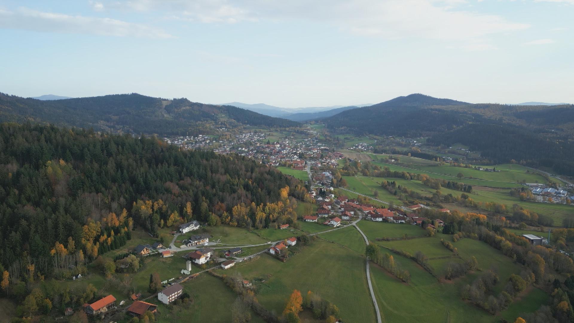 Luftaufnahme Bayerischer Wald