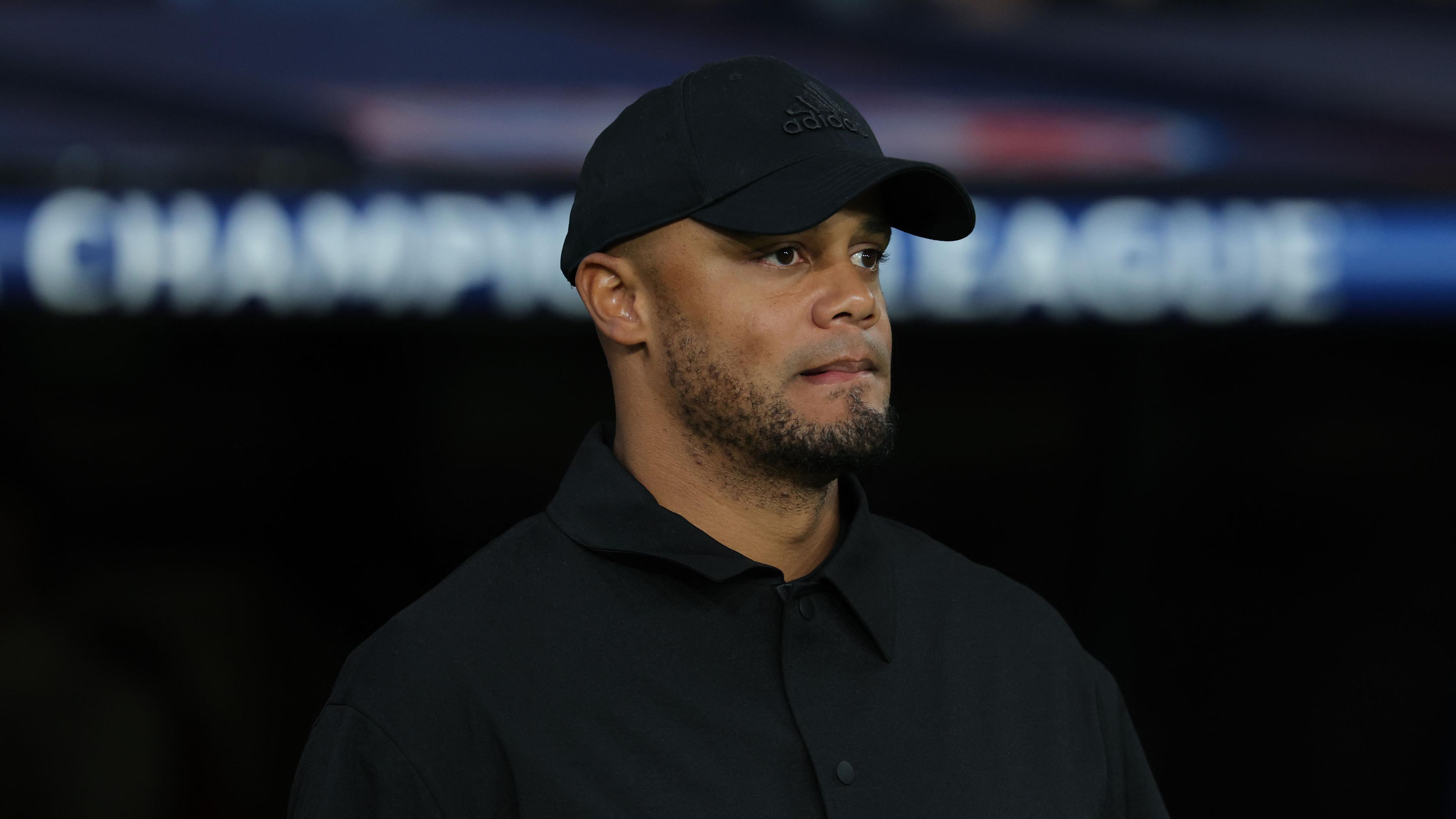 Bayern Münchens Trainer Vincent Kompany 