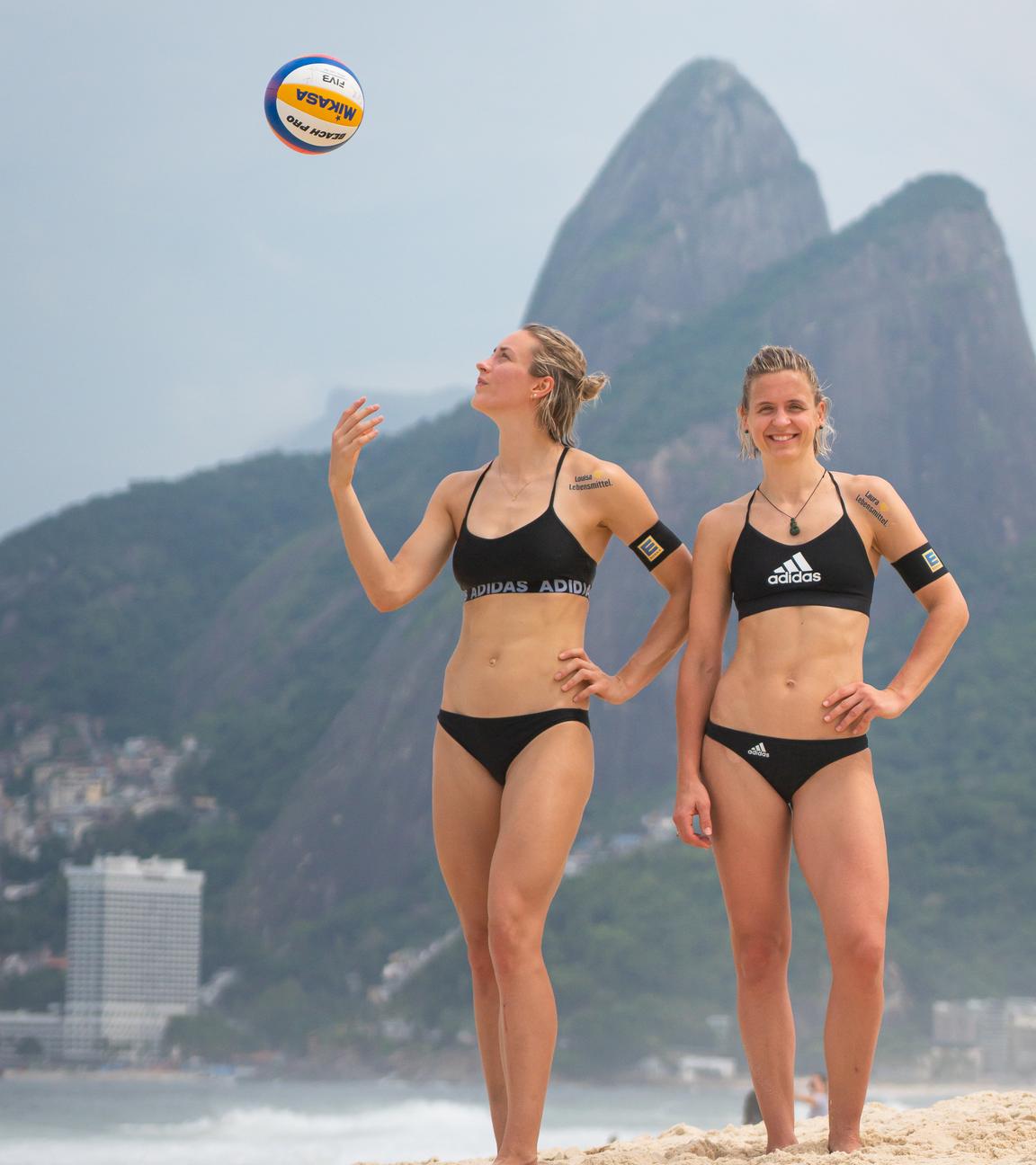 Laura Ludwig und Louisa Lippmann in Brasilien