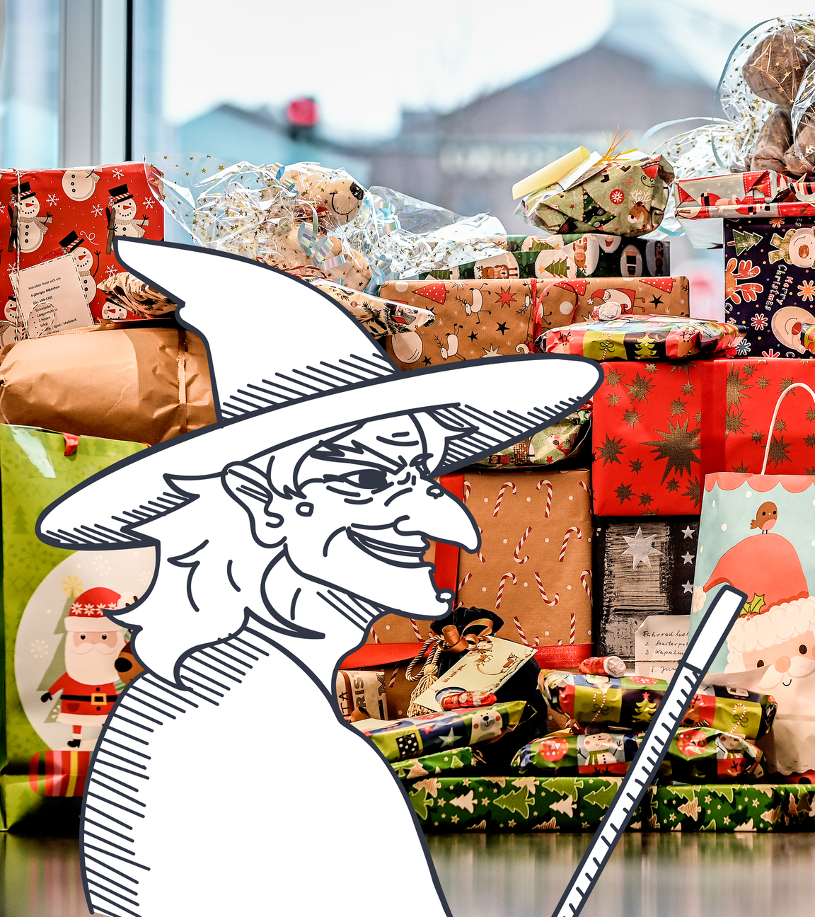 Hexe Befana bringt in Italien die Geschenke