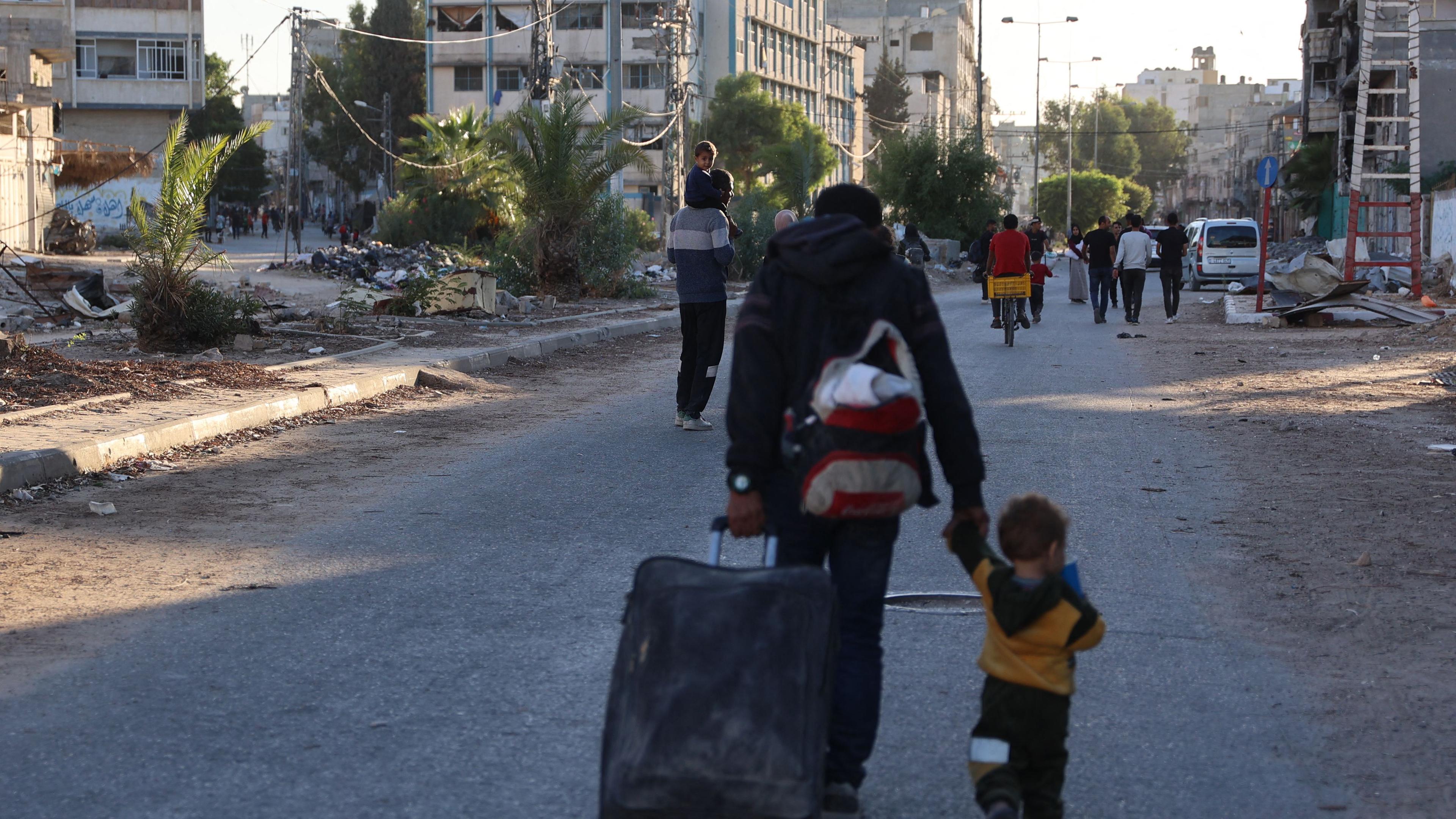 Beit Lahia in Gaza / afp