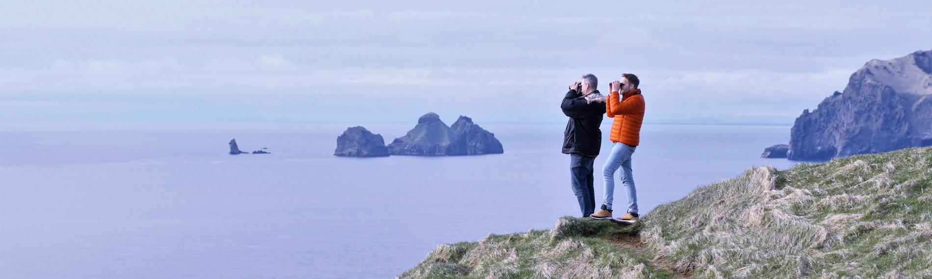 Benjamin Stöwe an der Südspitze Islands.