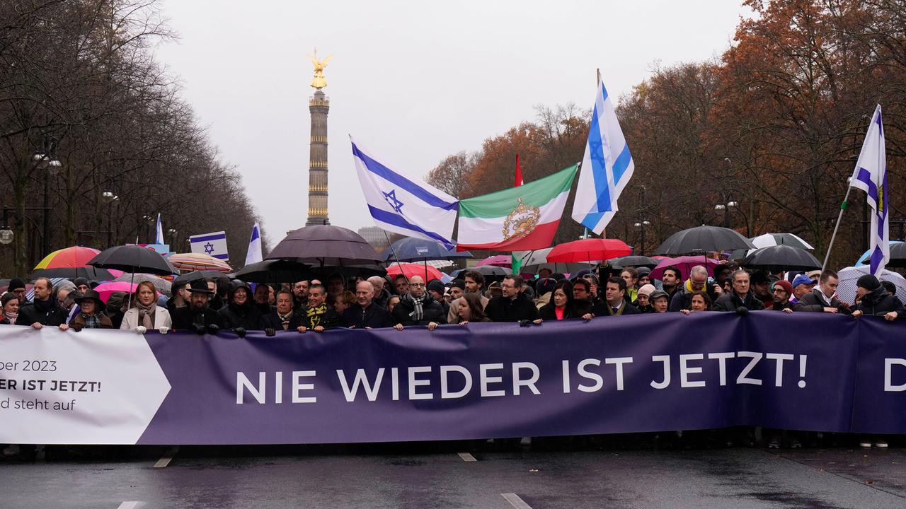 Demo Gegen Antisemitismus: "Brauchen Deutlich Laute Mehrheit" - ZDFheute