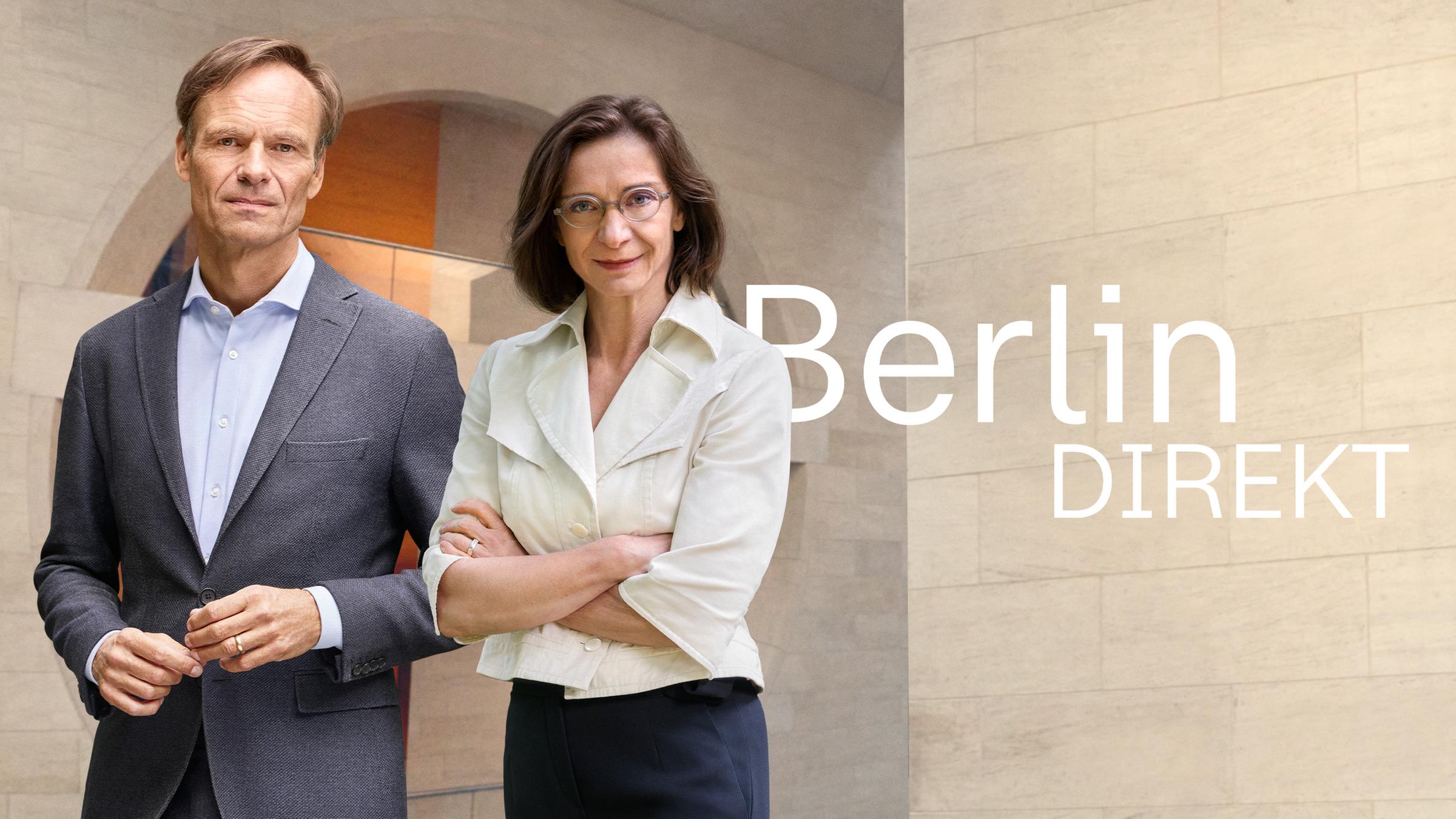 Berlin direkt - Diana Zimmermann und Wulf Schmiese