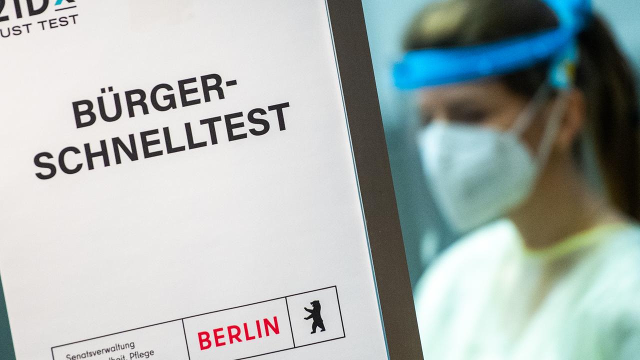 Kostenlose Corona-Schnelltests In Berlin - ZDFheute