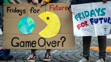 Kreative Fridays For Future Plakate