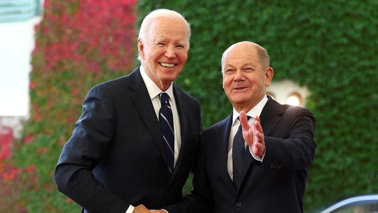 Pressekonferenz Mit Biden Und Scholz - ZDFheute