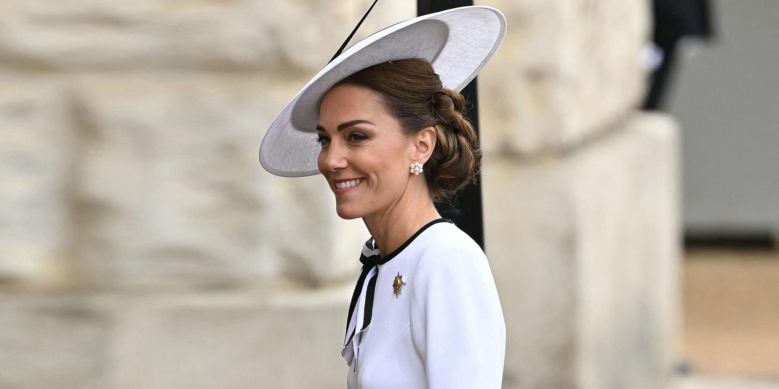 Erstmals seit ihrer Krebserkrankung zeigt sich Prinzessin Kate wieder öffentlich. Bei der Parade zu Ehren von König Charles III. waren alle Augen auf sie gerichtet. (15.06.2024)