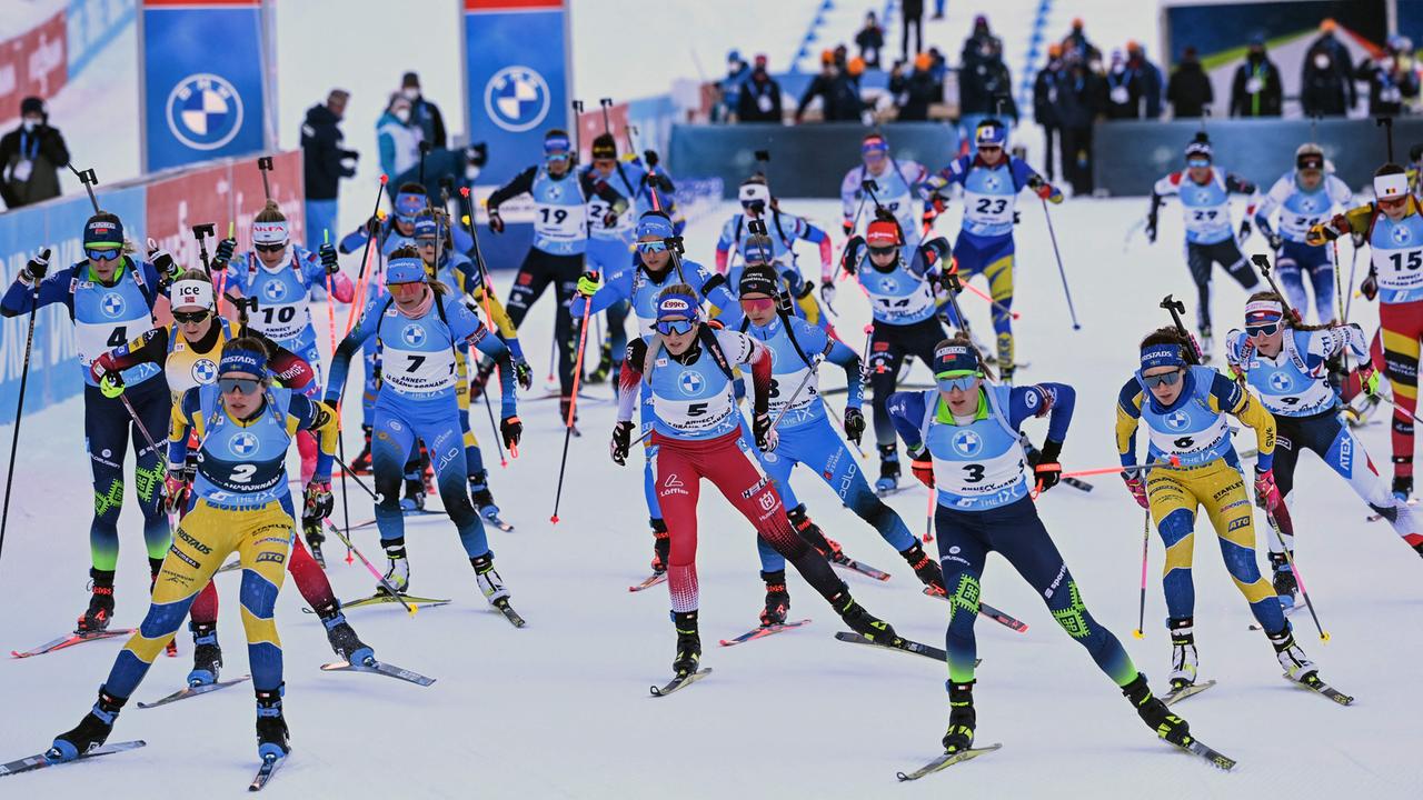 Biathlon Live: Massenstart Männer Aus Le Grand Bornand - ZDFmediathek