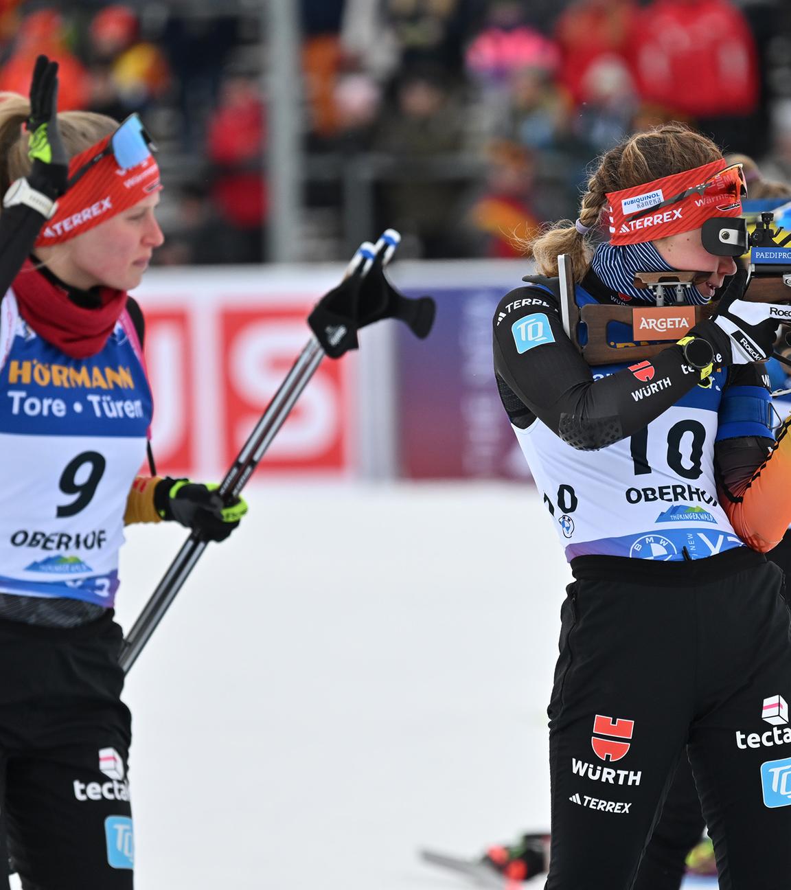 Biathlon Verfolgung in Oberhof