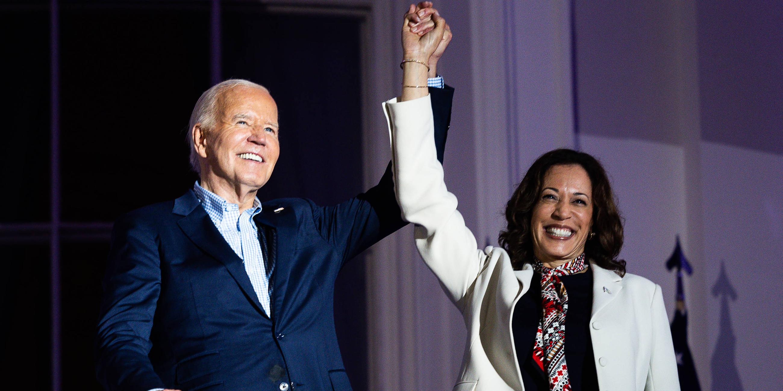 Joe Biden (links) und Kamala Harris.