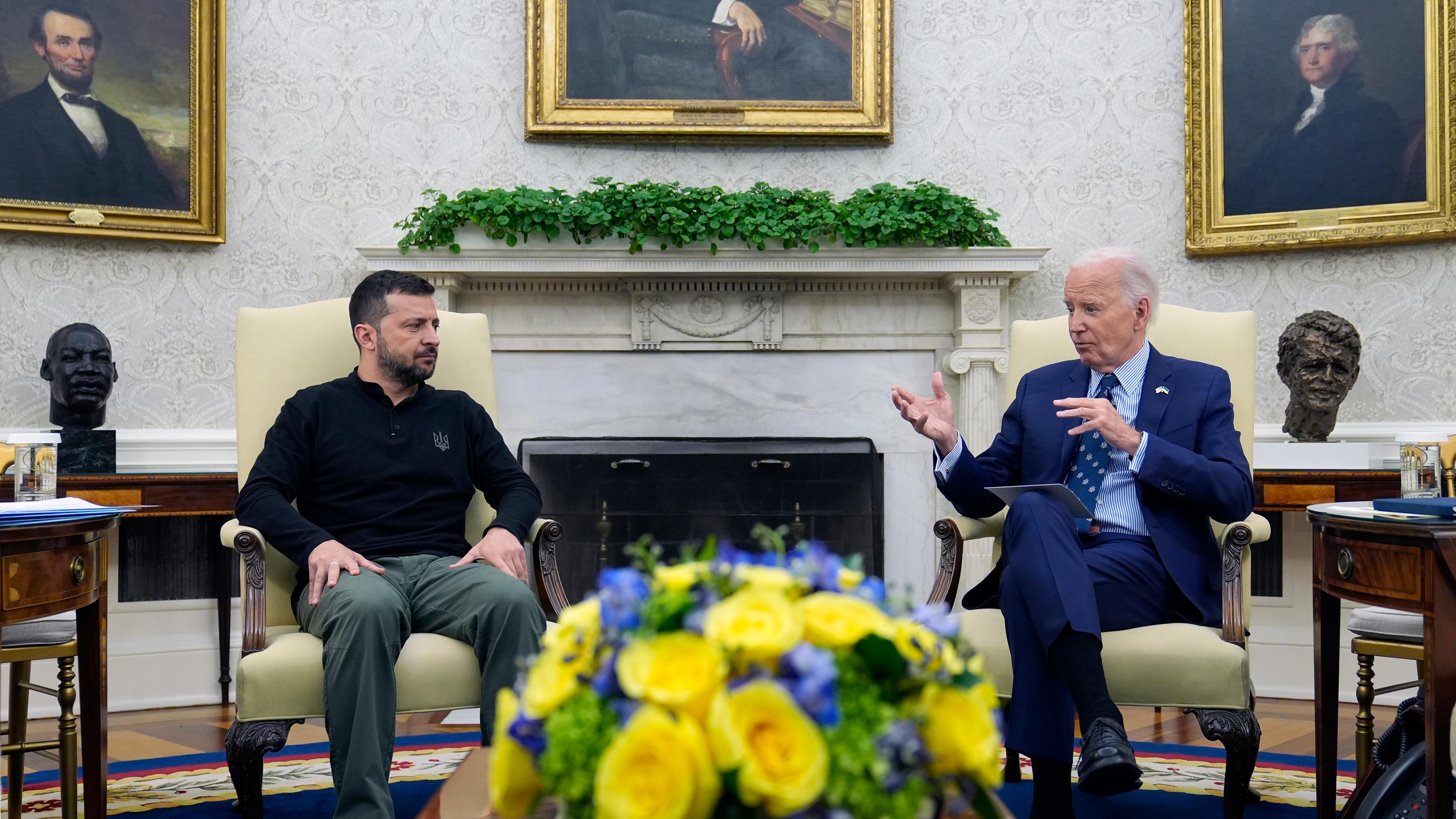 US-Präsident Biden empfängt Selenskyj im Weißen Haus