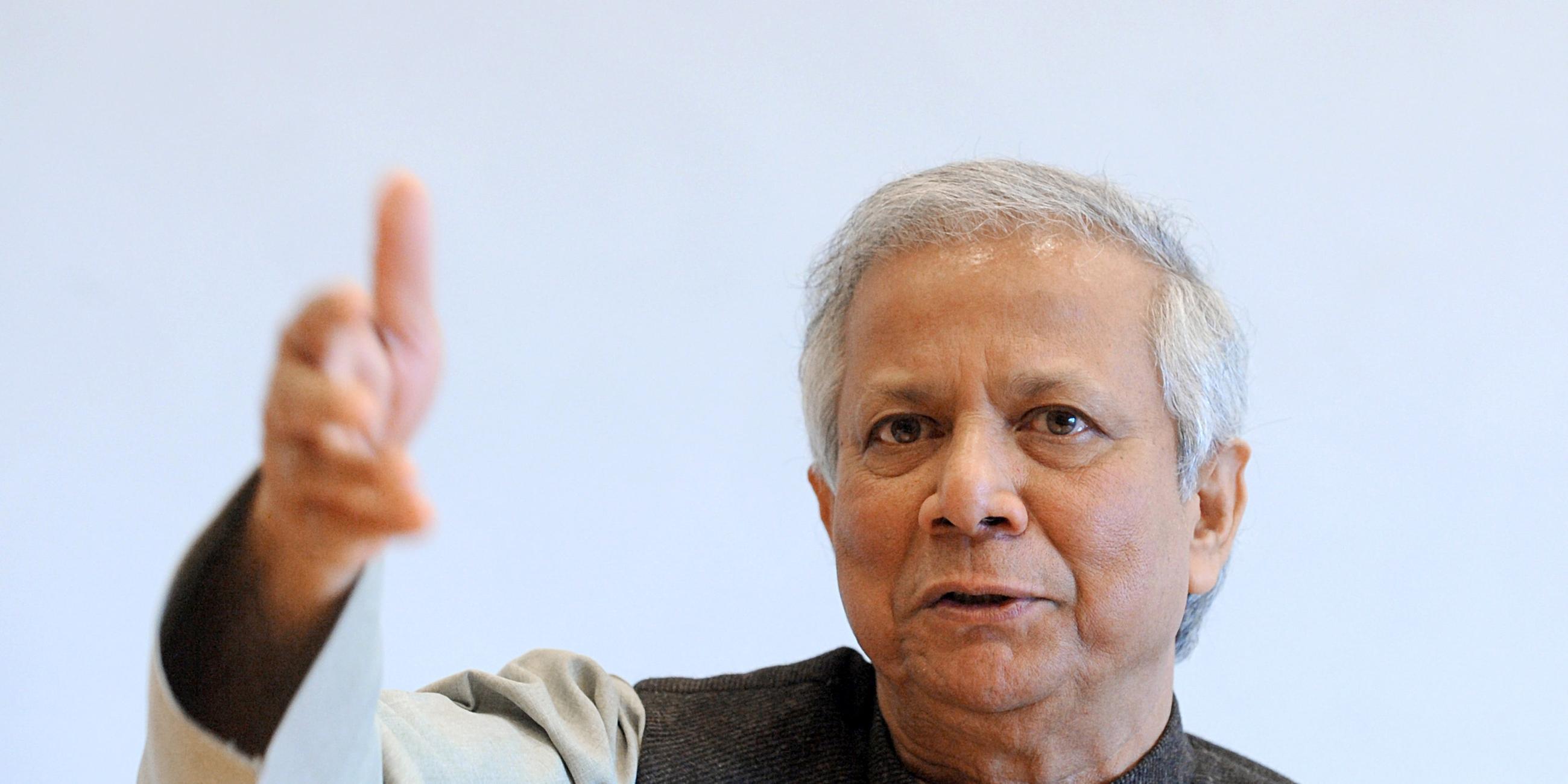 Nobelpreisträger Muhammad Yunus