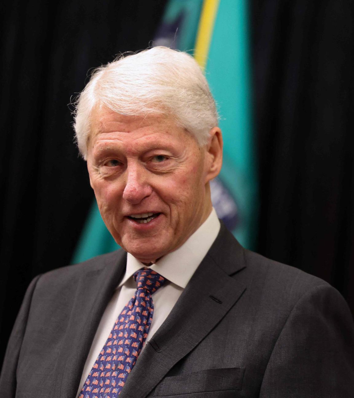 Der ehemalige US-Präsident Bill Clinton bei einem Event in Washington.