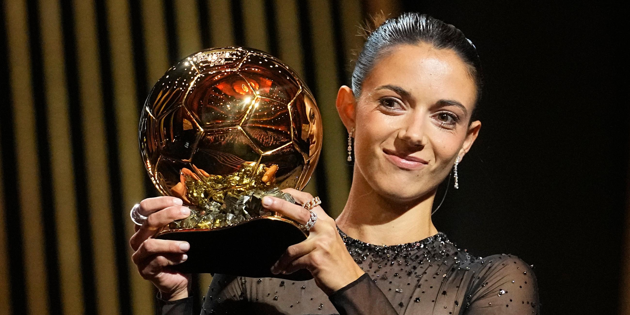 Aitana Bonmati erhält den Ballon d'Or 2023