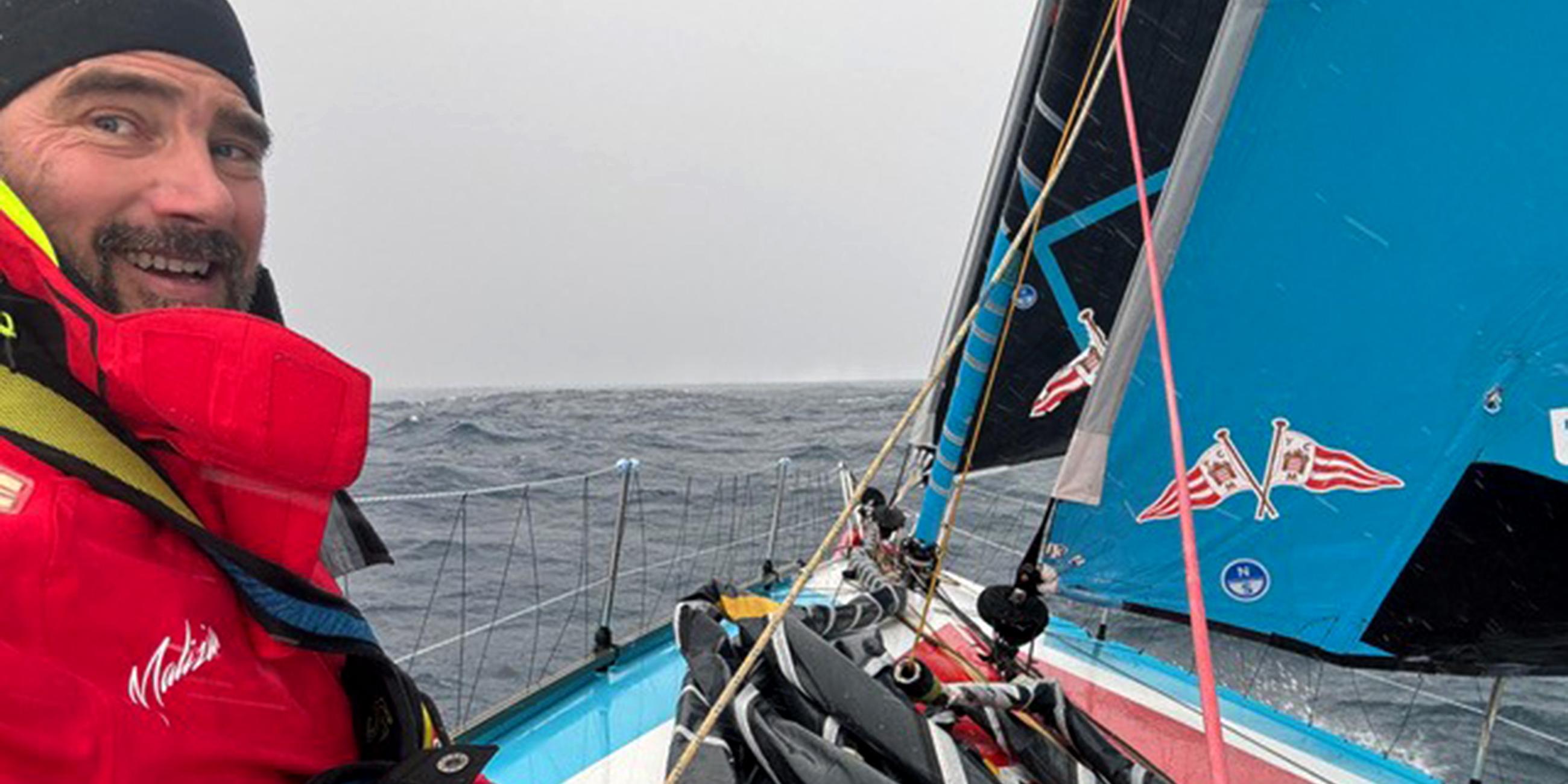 Boris Herrmann bestreitet seine zweite Solo-Weltumseglung Vendee Globe