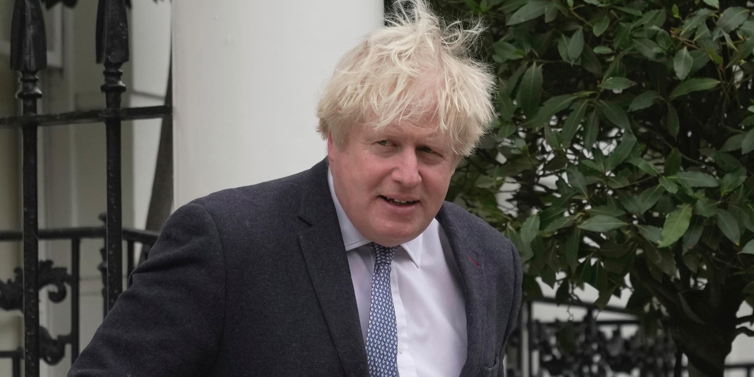 Großbritannien, London: Boris Johnson, ehemaliger Premierminister von Großbritannien