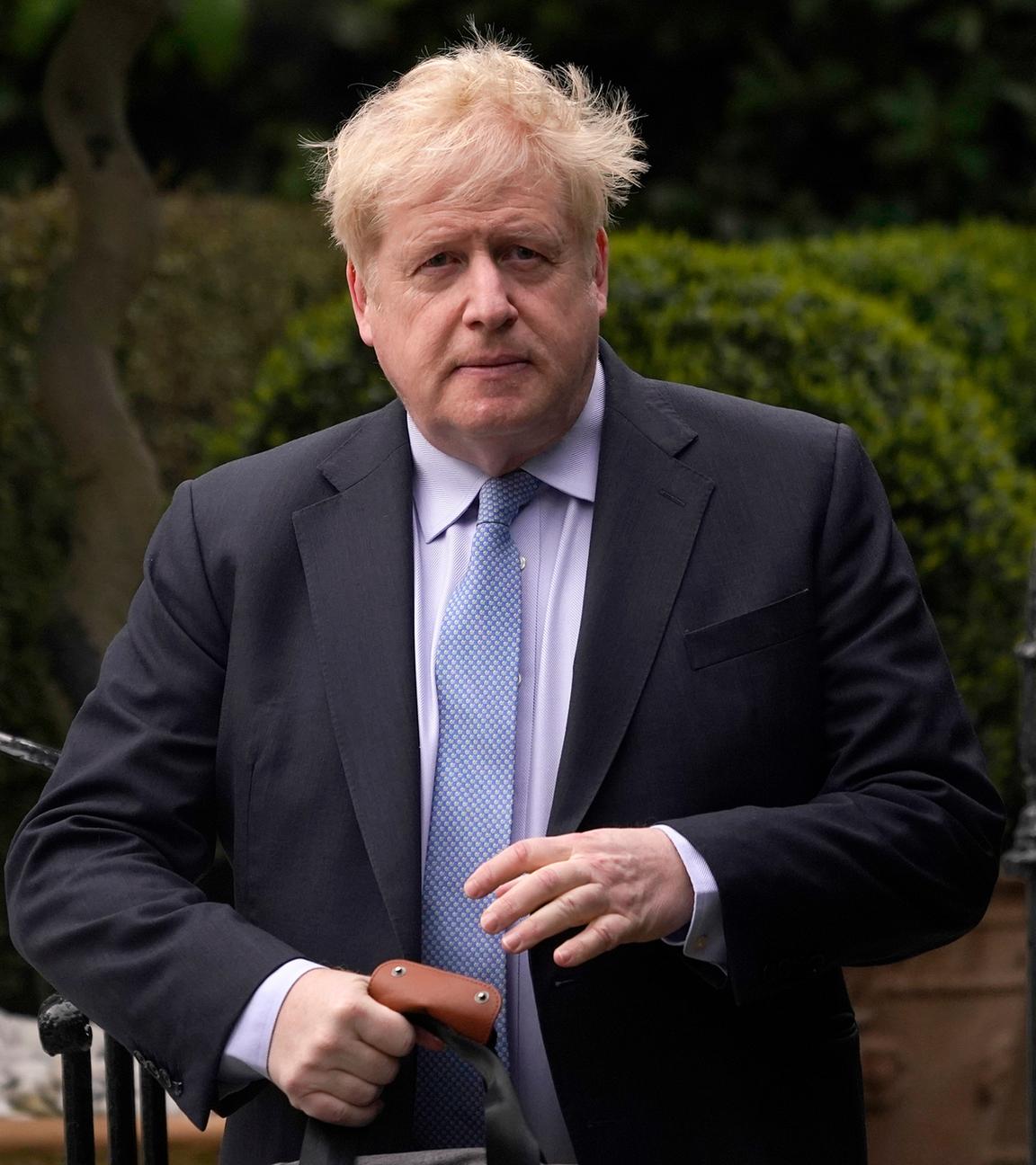 Archiv: Boris Johnson, aufgenommen am 22.3.2023