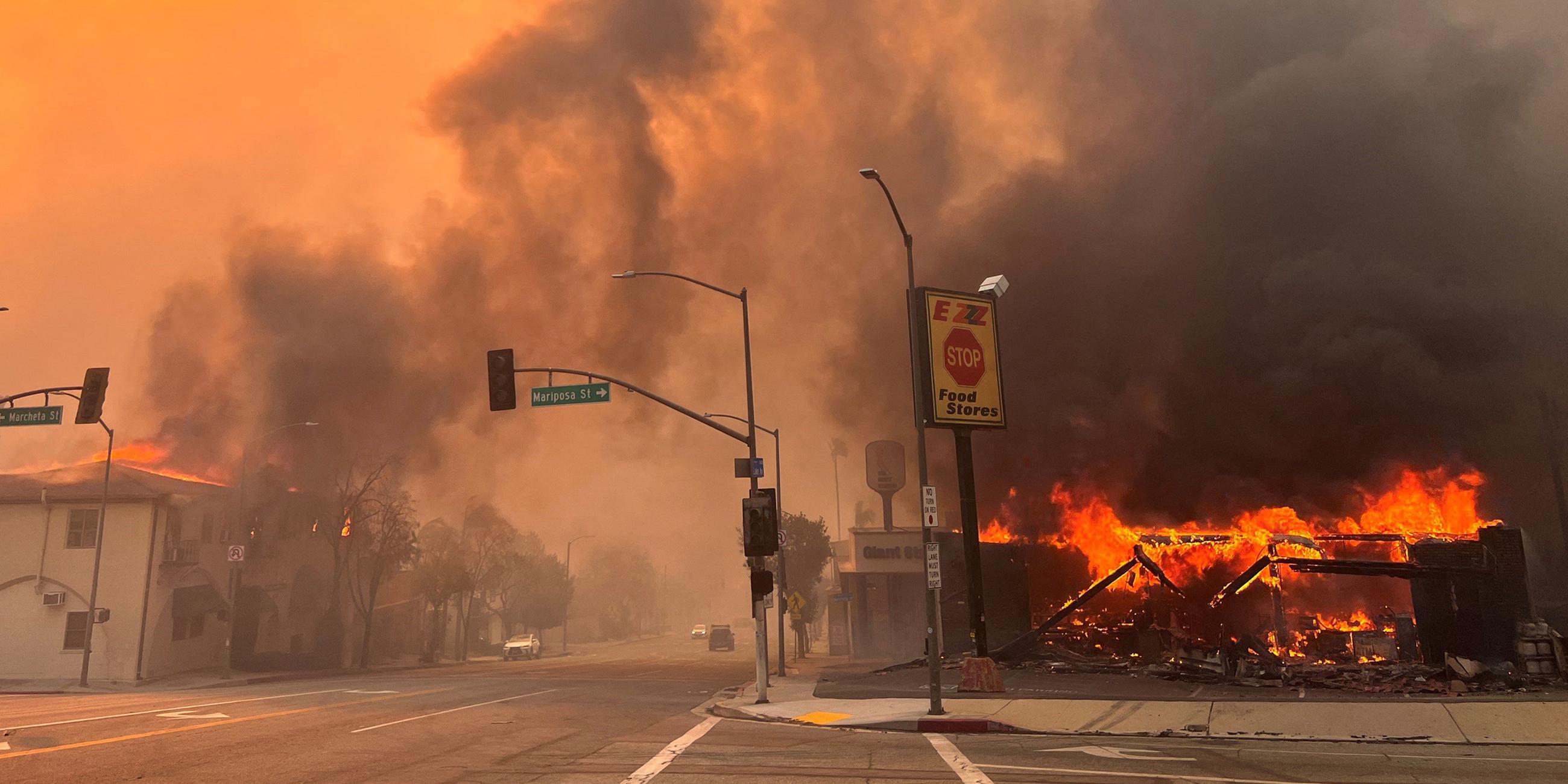 Brände in Los Angeles