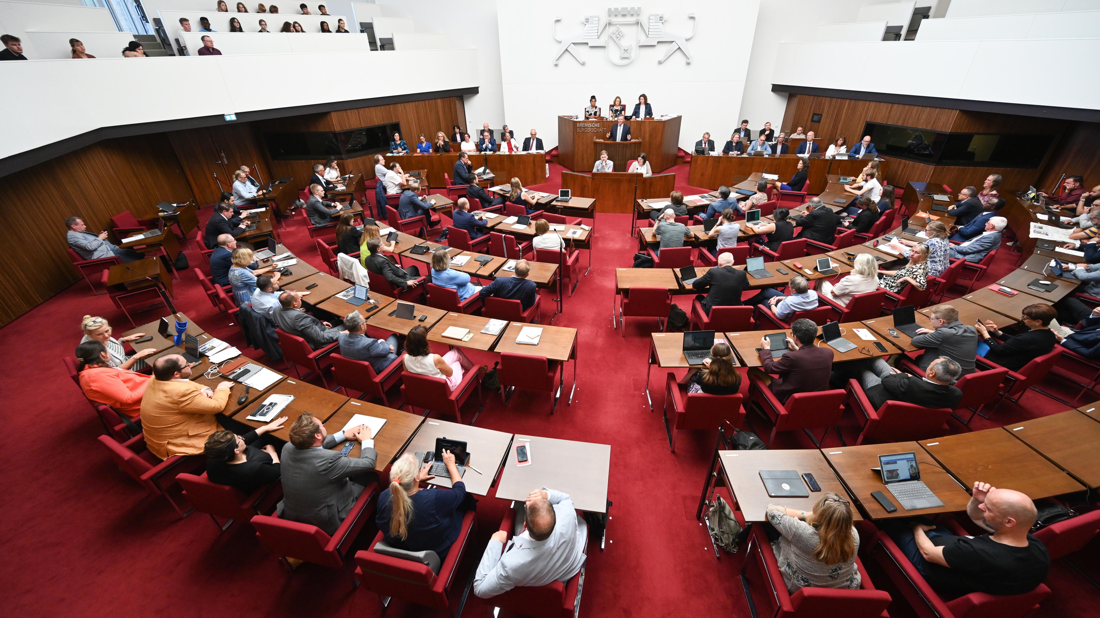 Sondersitzung Bremer Bürgerschaft