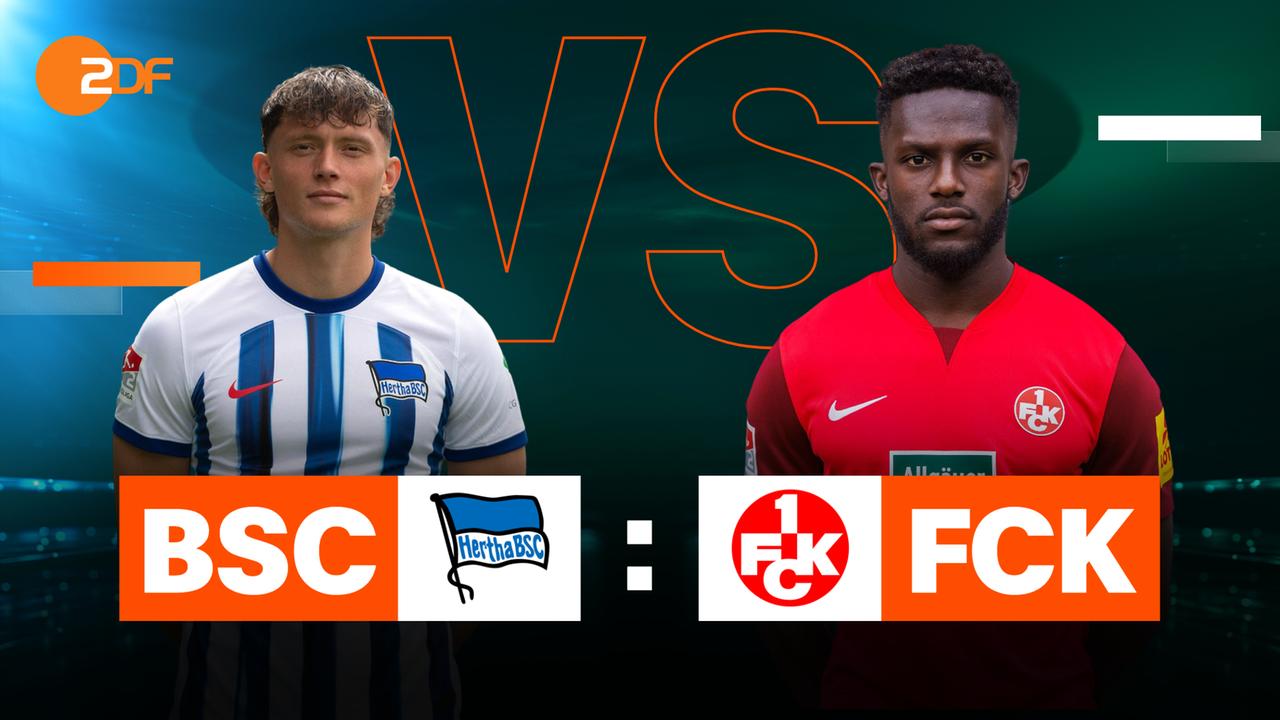 DFB-Pokal: Hertha BSC - 1. FC Kaiserslautern - ZDFmediathek