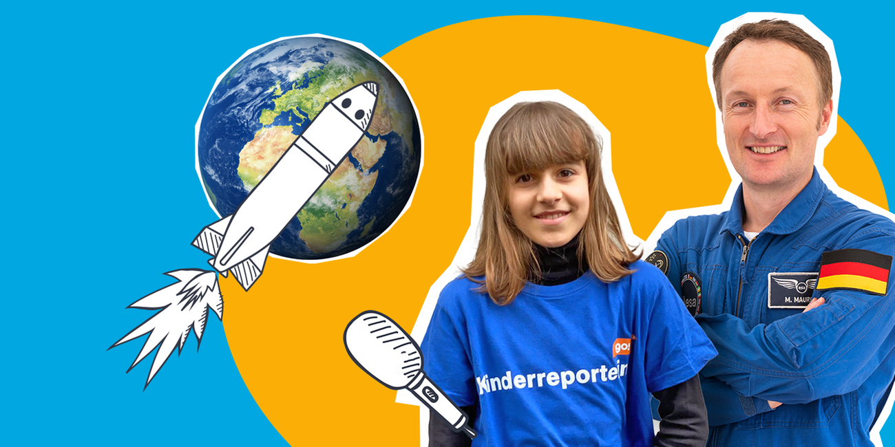 Kinderreporterin Alice trifft Astronaut Matthias Maurer